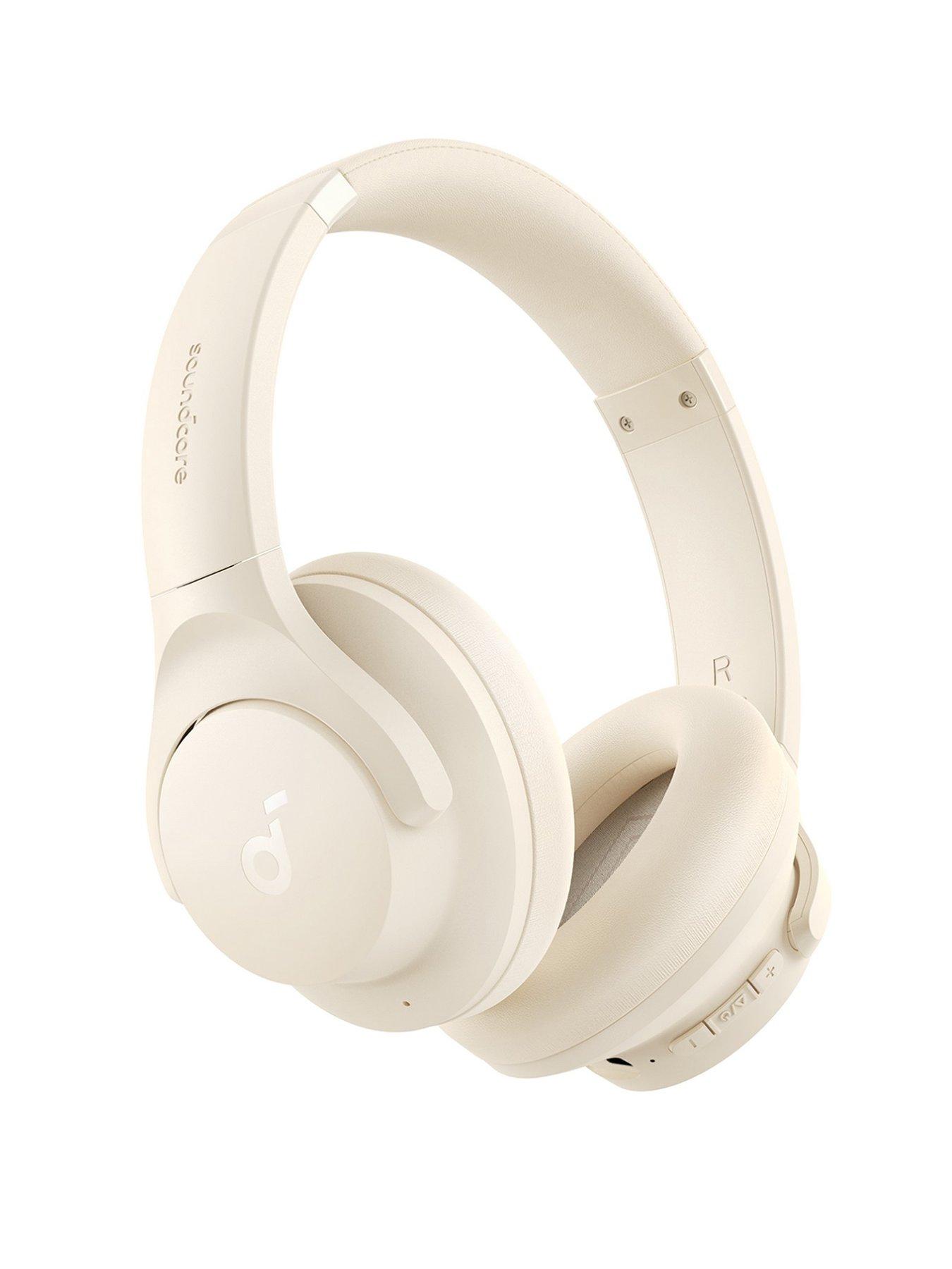 Image 1 of 7 of Soundcore soundcore Q20i Plus Wireless Hybrid Noise-Cancelling Headphones, White
