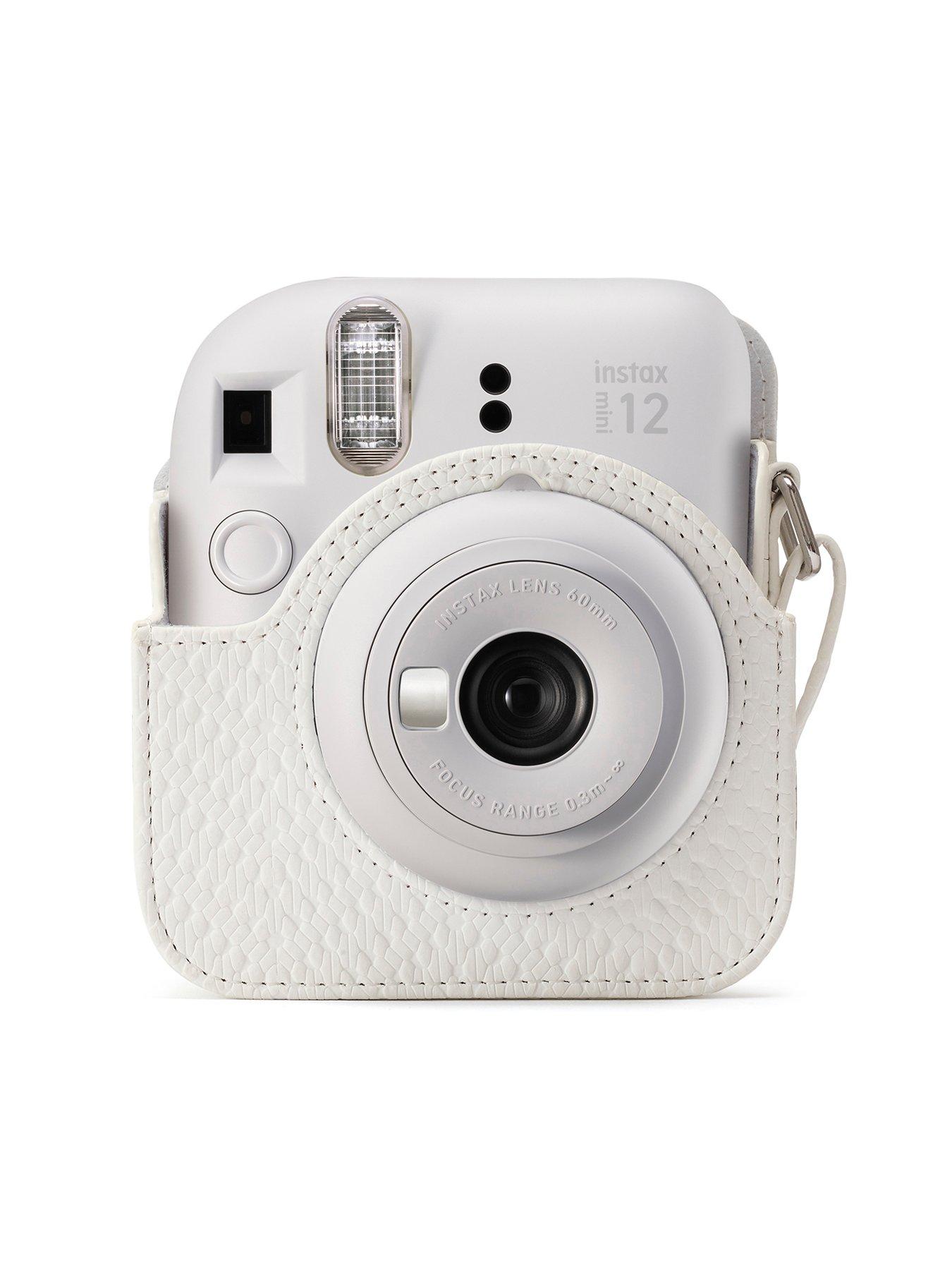 Image 3 of 6 of Fujifilm Instax Fujifilm Instax Mini 12 Instant Camera Bundle - Clay White