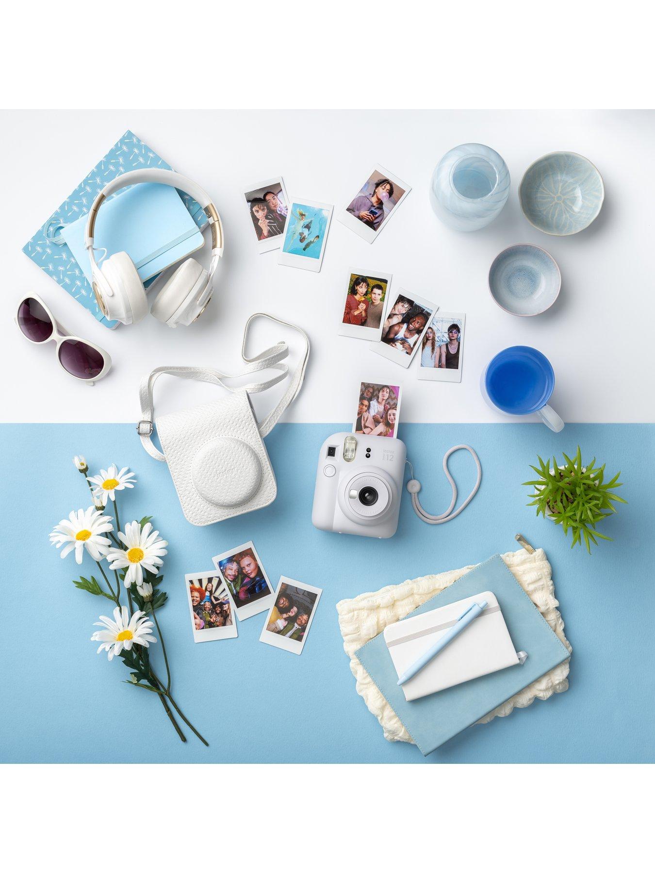 Image 5 of 6 of Fujifilm Instax Fujifilm Instax Mini 12 Instant Camera Bundle - Clay White