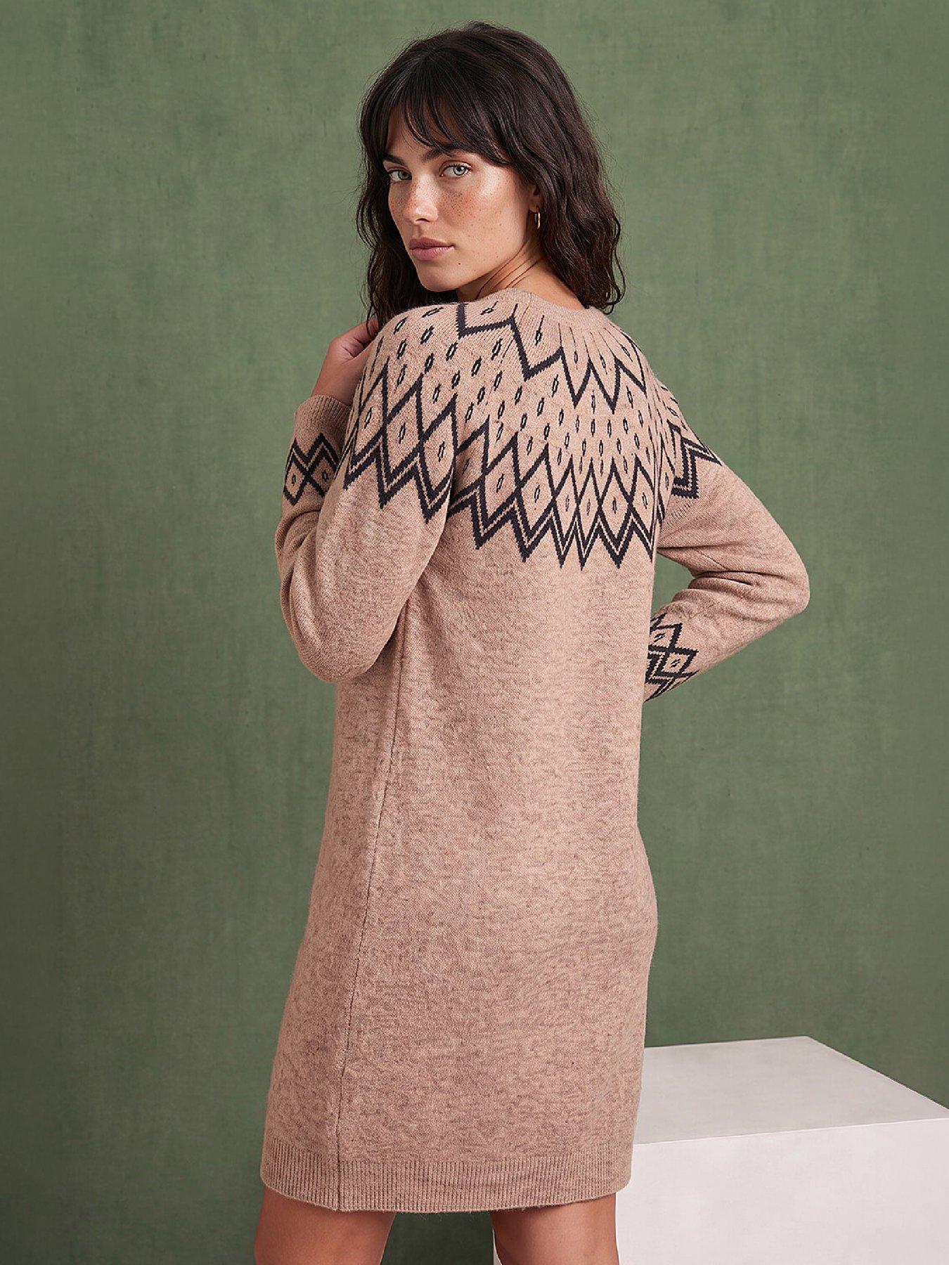 Image 3 of 4 of Roman Fairisle Knit Dress