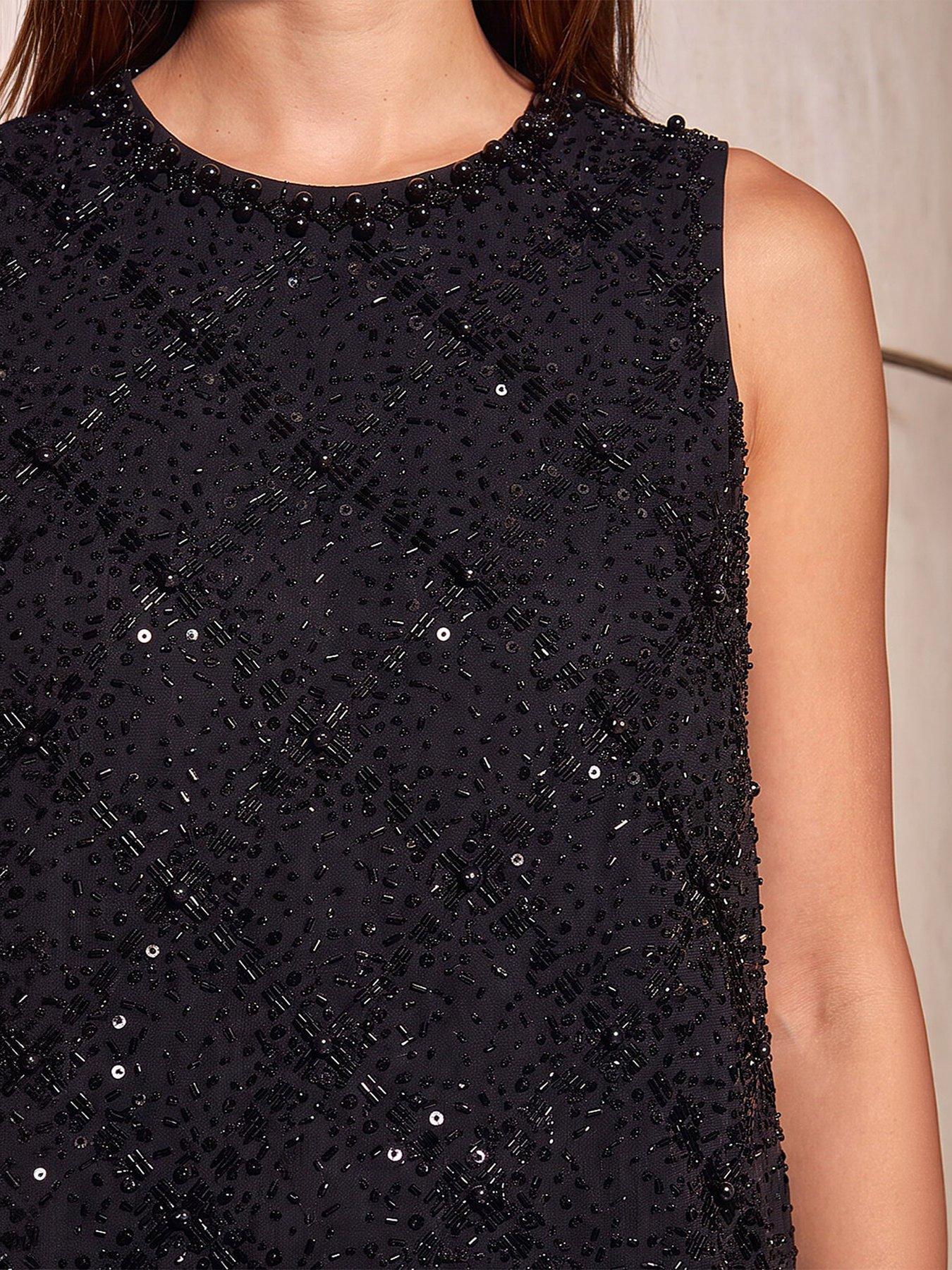 Image 3 of 4 of Roman Embellished Sless Top