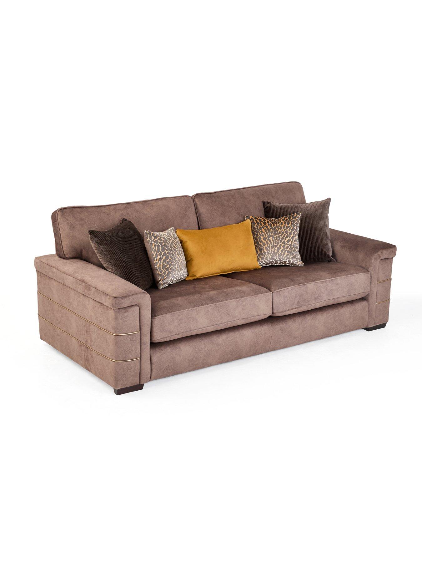 Image 3 of 7 of The Very Collection Nessa 3 Seater + Armchair (Buy &amp; SAVE!) - Made to Order in the UK