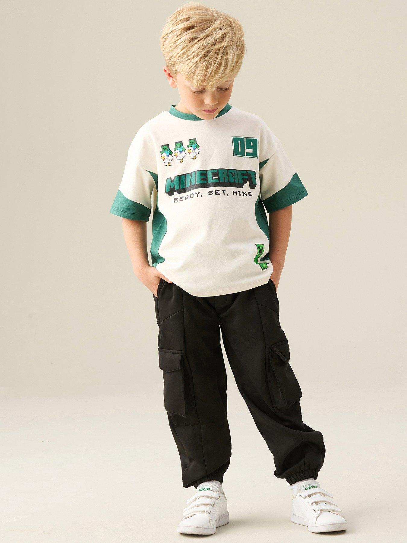 Image 2 of 7 of Angel & Rocket Boys Frank Panelled Cuffed Jogger - Black