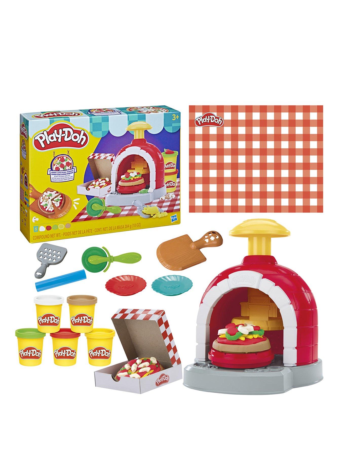 Image 1 of 7 of Play-Doh Spinning Oven Stamp &amp; Spin Pizza Playset Role Play Set