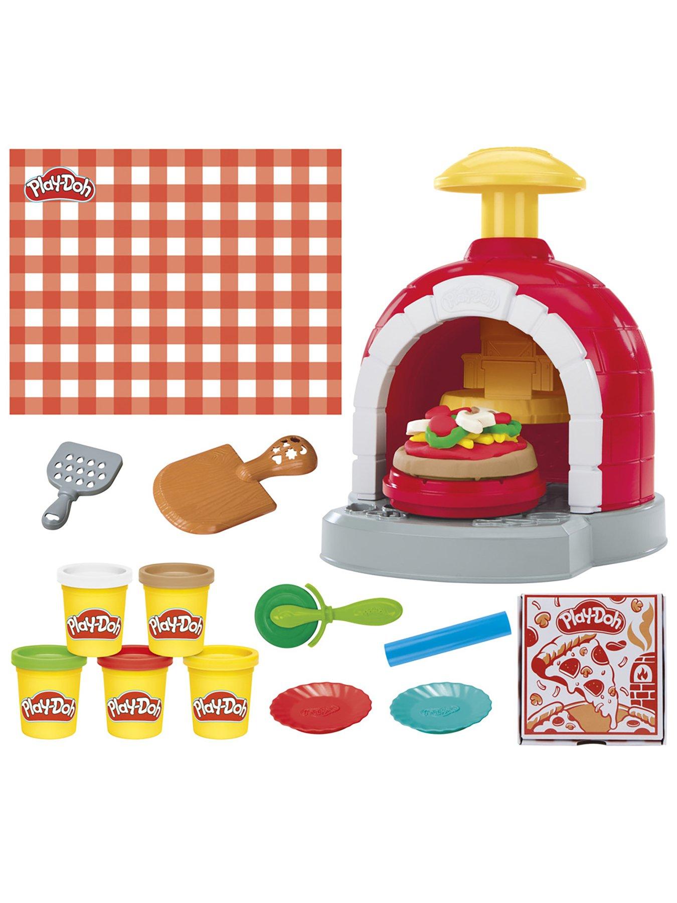 Image 2 of 7 of Play-Doh Spinning Oven Stamp &amp; Spin Pizza Playset Role Play Set