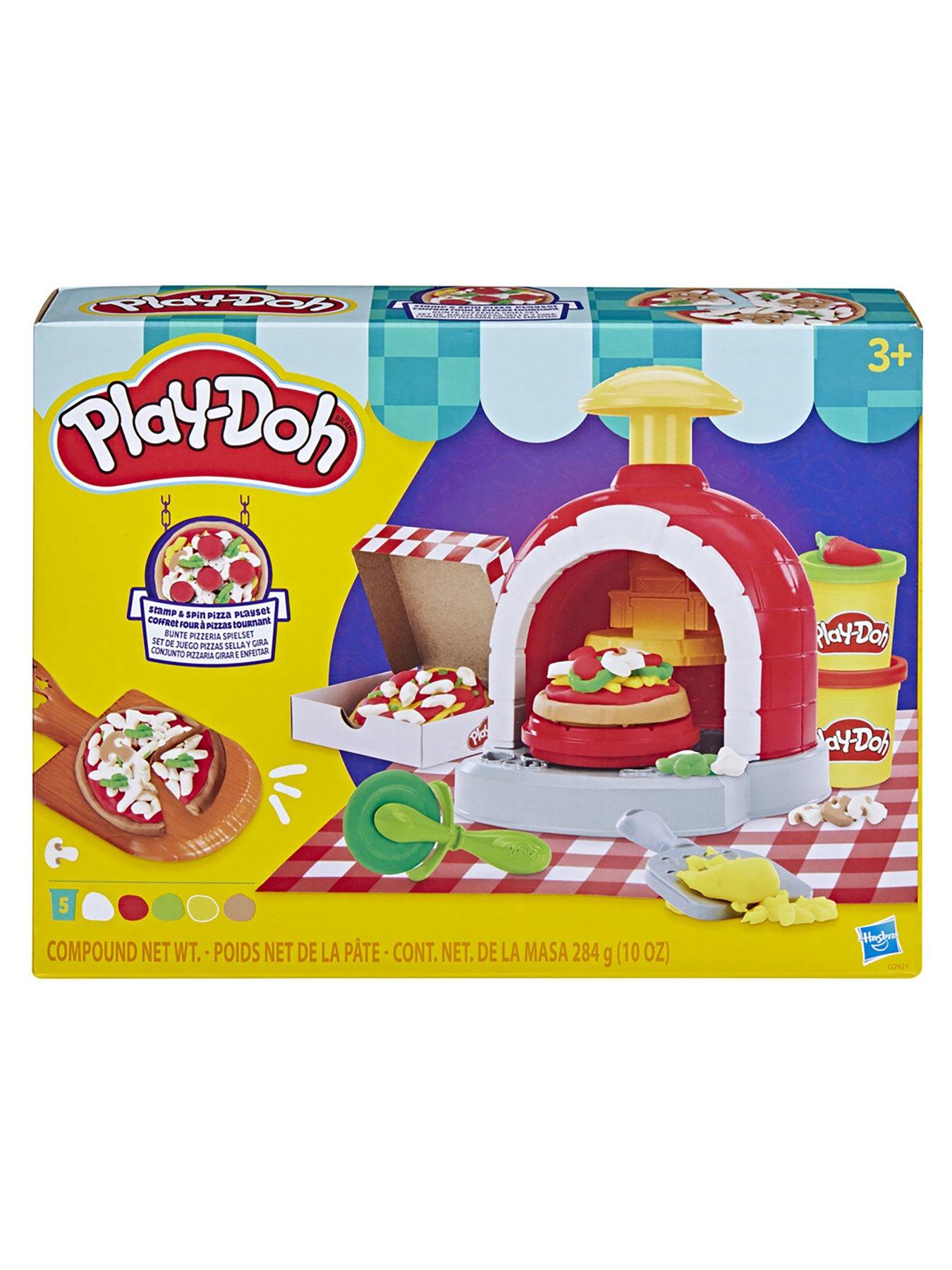 Image 3 of 7 of Play-Doh Spinning Oven Stamp &amp; Spin Pizza Playset Role Play Set