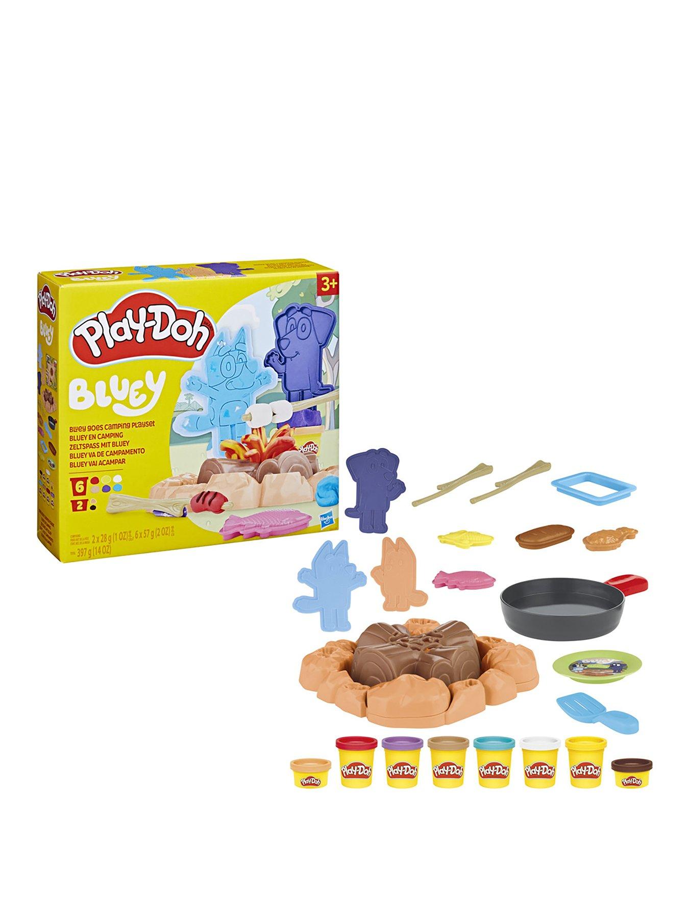 Image 1 of 7 of Play-Doh Play Doh Bluey Goes Camping Playset