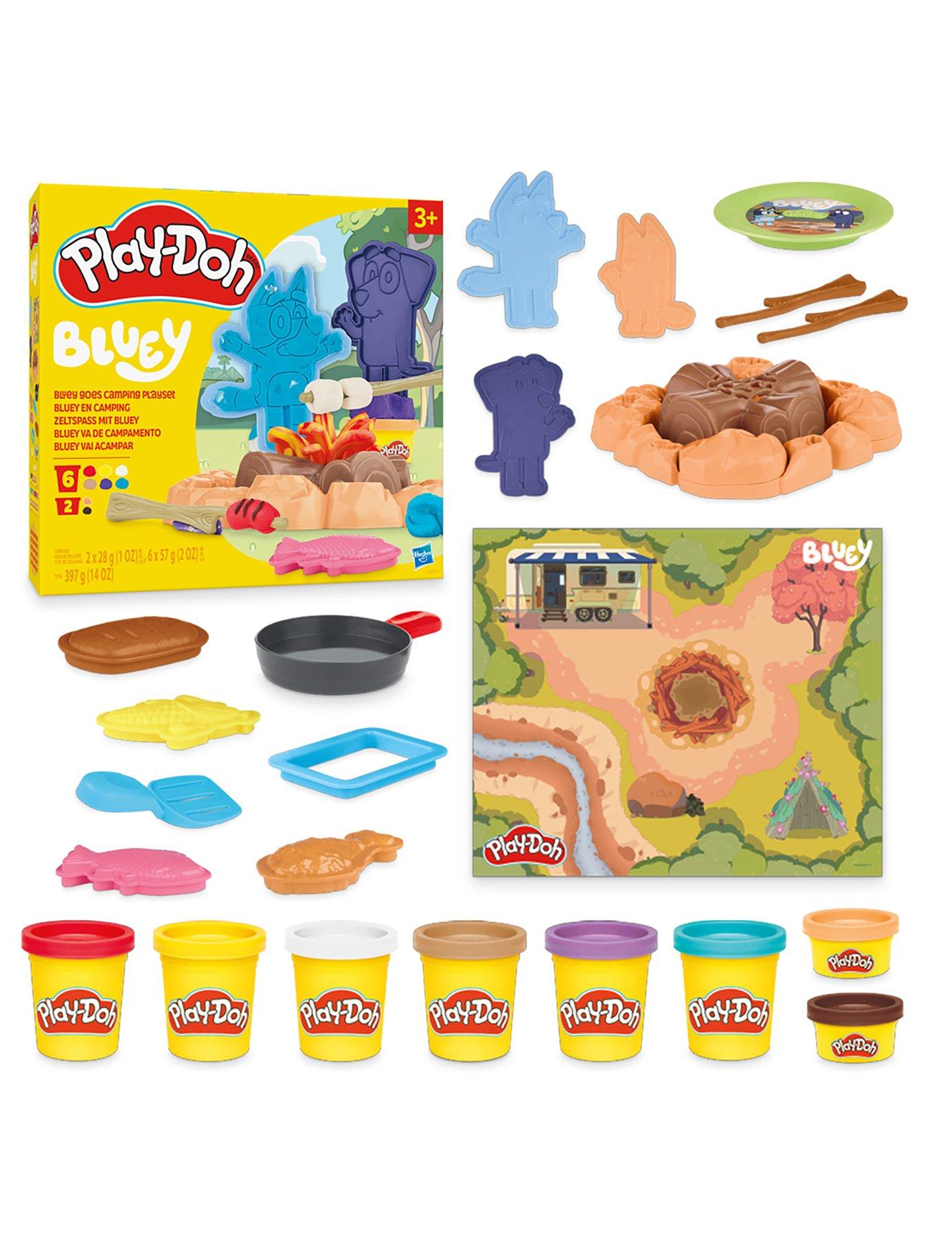 Image 3 of 7 of Play-Doh Play Doh Bluey Goes Camping Playset