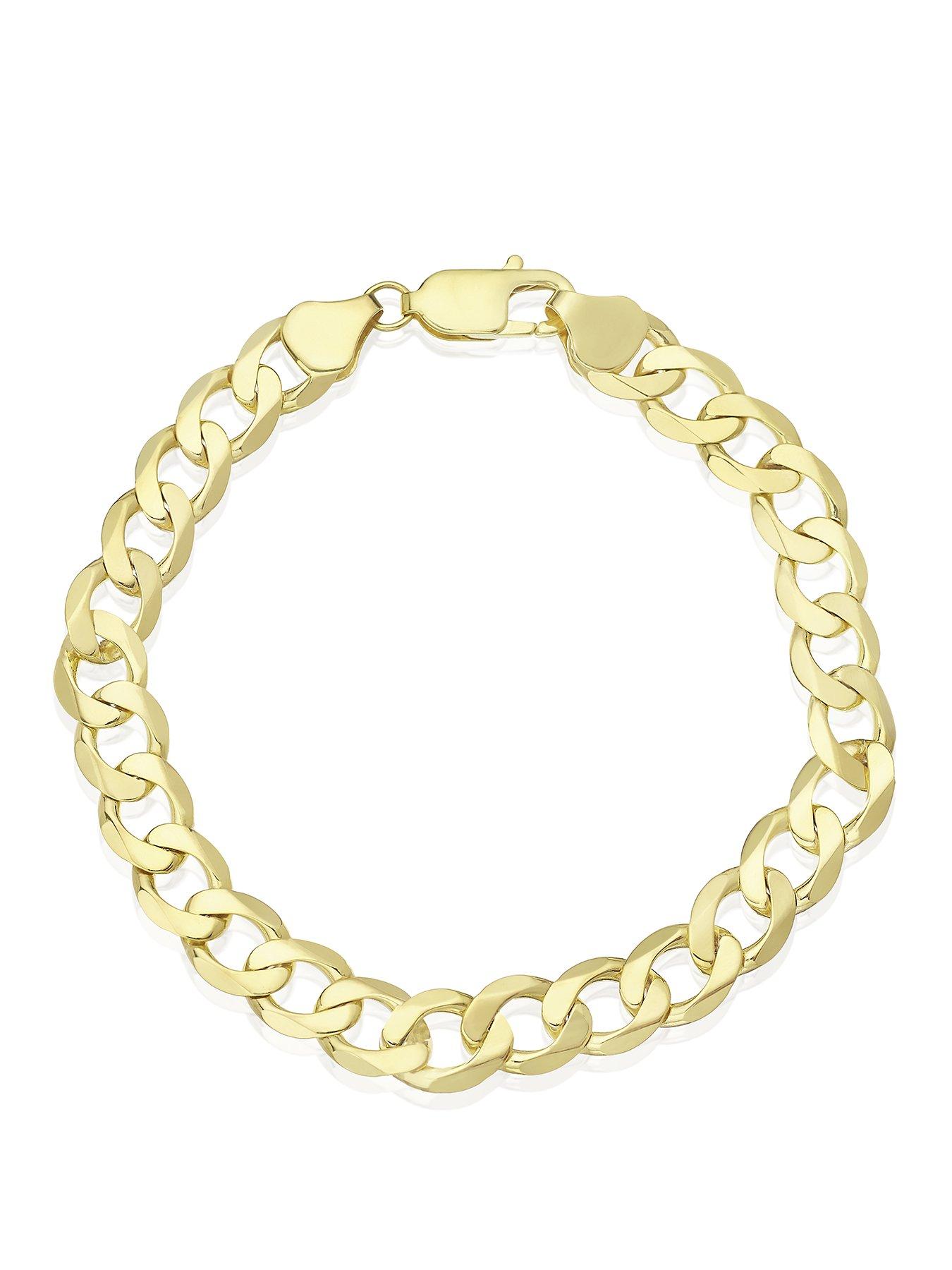 Image 1 of 3 of Ernest Jones ERNEST JONES SOLID GOLD CURB  BRACELET