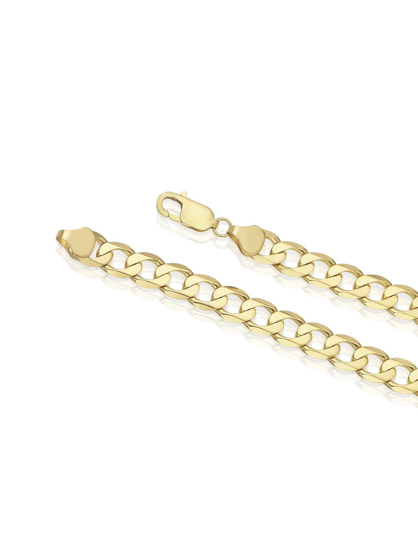 Image 3 of 3 of Ernest Jones ERNEST JONES SOLID GOLD CURB  BRACELET