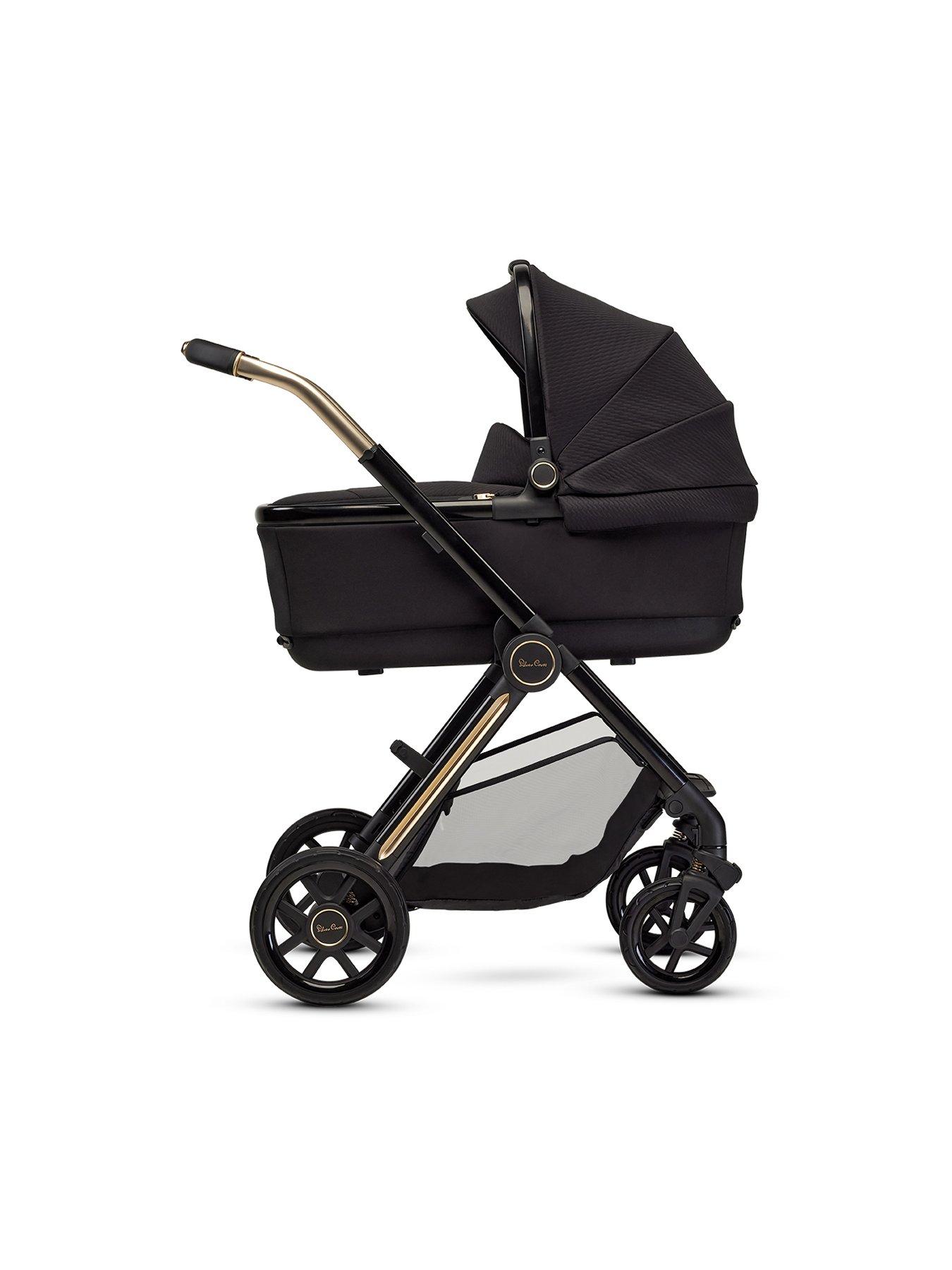Image 2 of 7 of Silver Cross Reef 2 Special Edition Family Bundle & Carry Cot Stand - Espresso