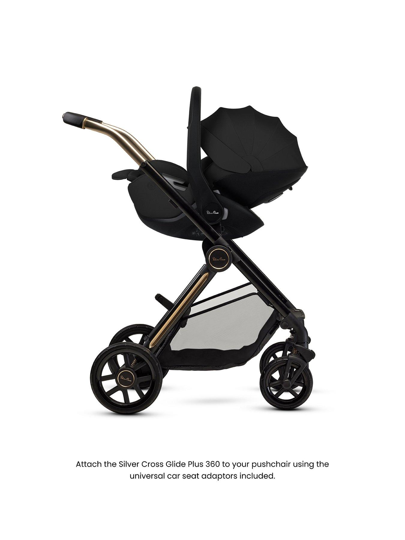 Image 4 of 7 of Silver Cross Reef 2 Special Edition Family Bundle & Carry Cot Stand - Espresso