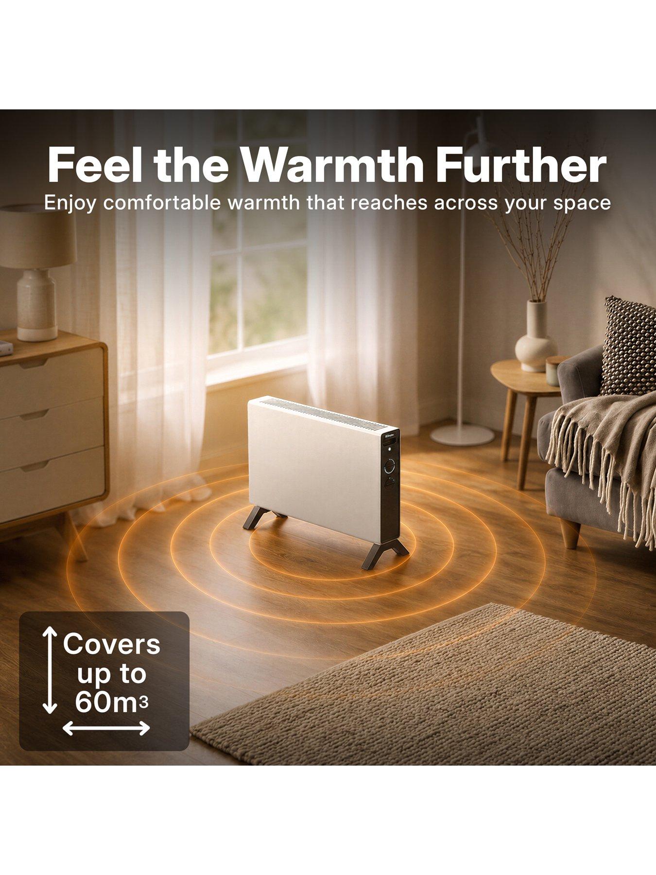 Image 5 of 8 of Dimplex DXCV2001 HeatLite 2kW Freestanding Convector Heater