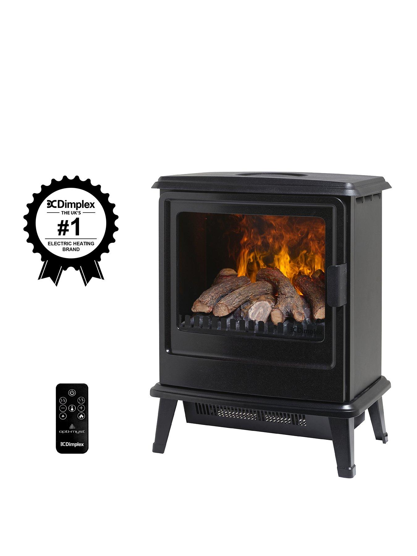 Image 1 of 7 of Dimplex Westbourne Optimyst Water Vapour 2kW Electric Stove Fire, Remote Control
