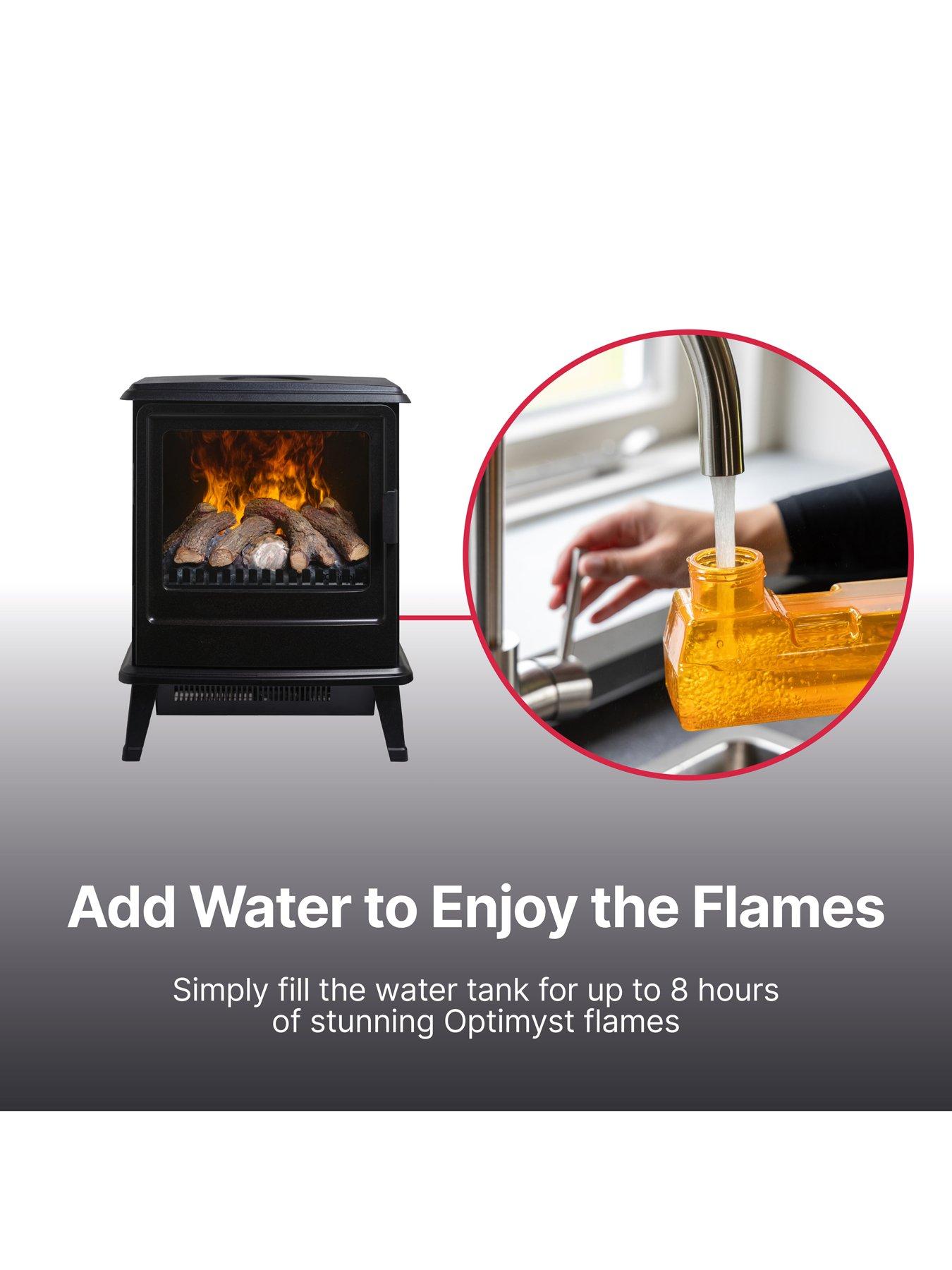 Image 3 of 7 of Dimplex Westbourne Optimyst Water Vapour 2kW Electric Stove Fire, Remote Control