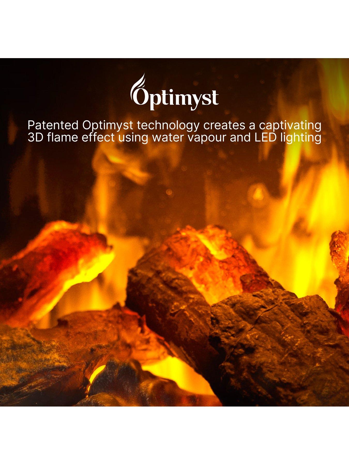 Image 5 of 7 of Dimplex Westbourne Optimyst Water Vapour 2kW Electric Stove Fire, Remote Control