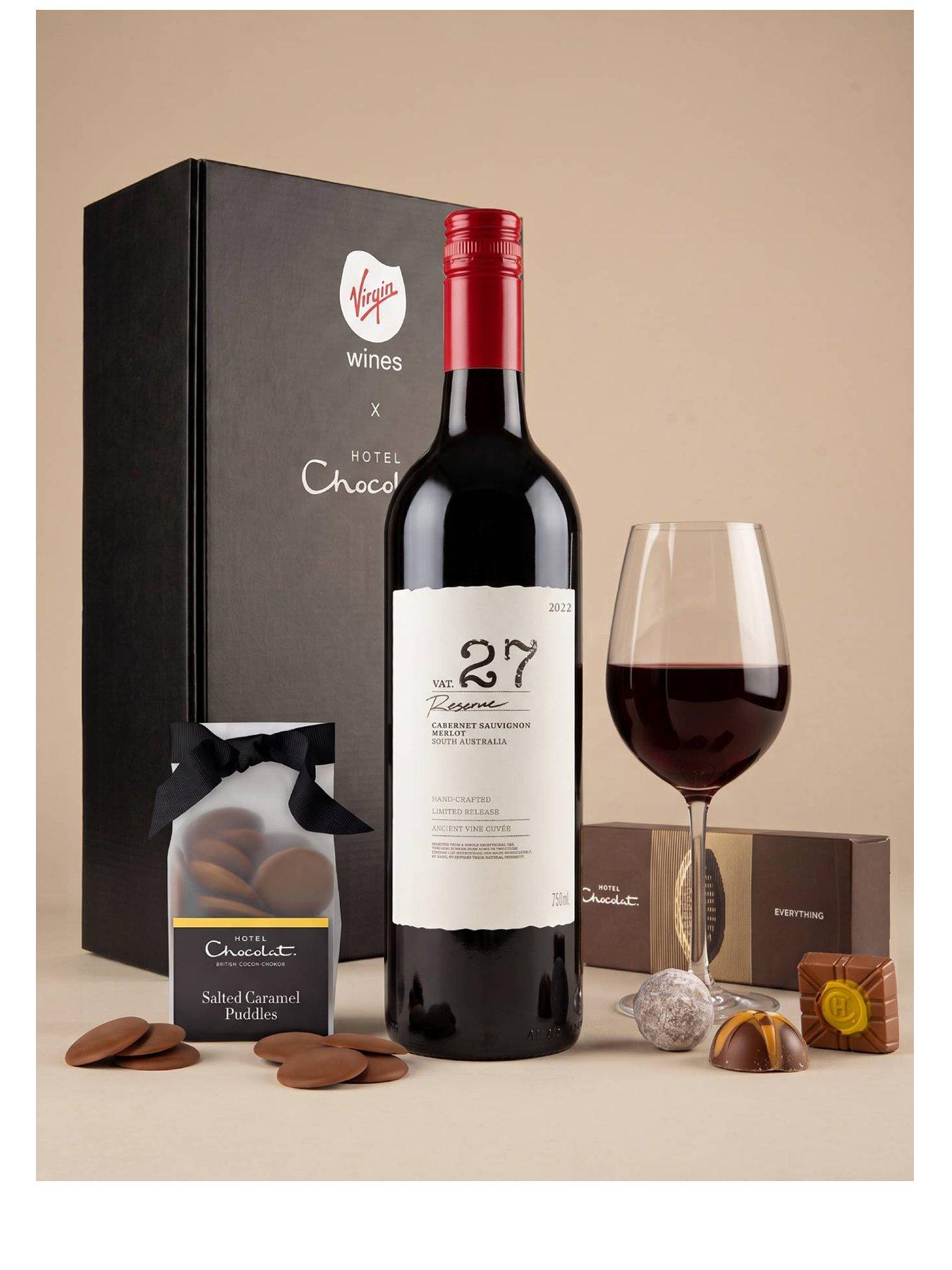 Image 1 of 2 of Virgin Wines Red Wine & Hotel Chocolat Gift Set
