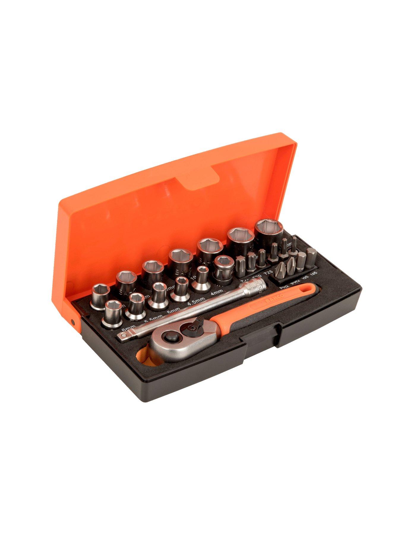 Image 2 of 3 of Bahco SL25 SOCKET SET 25PC 1/4IN DR