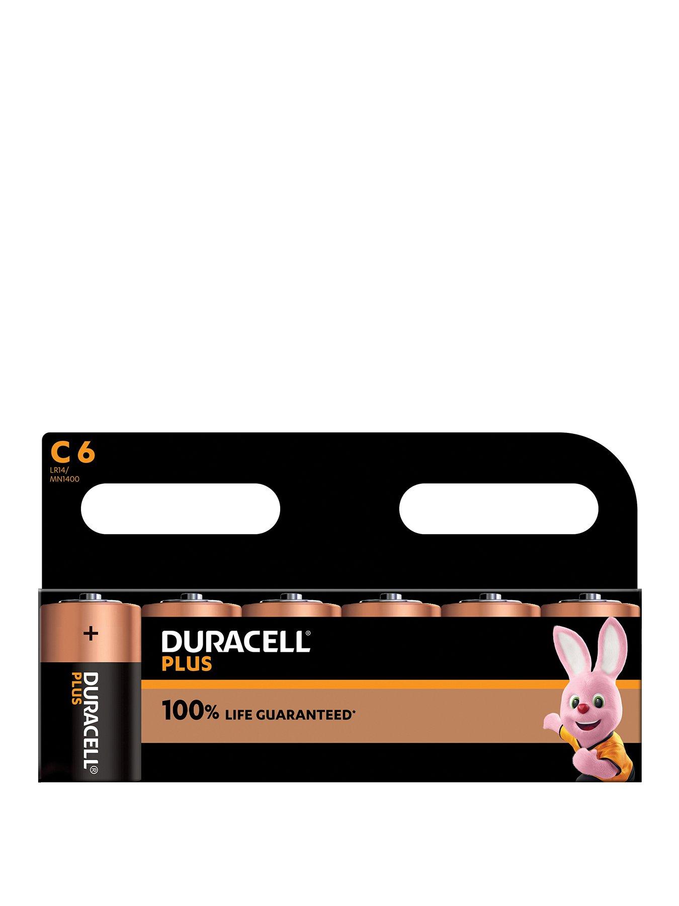 Image 1 of 1 of Duracell DURACELL +100% PLUS POWER C 6PK