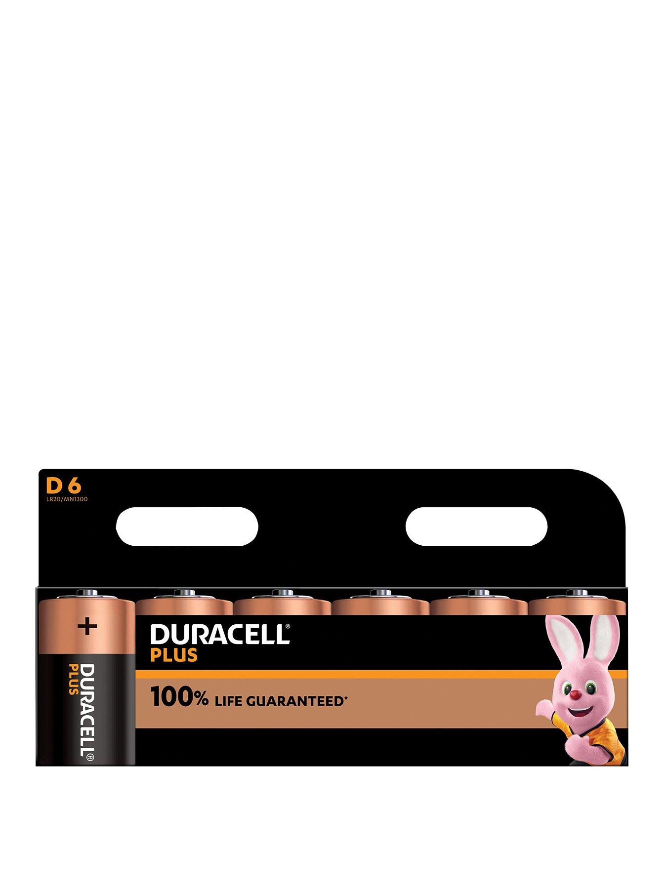 Image 1 of 1 of Duracell DURACELL +100% PLUS POWER D 6PK