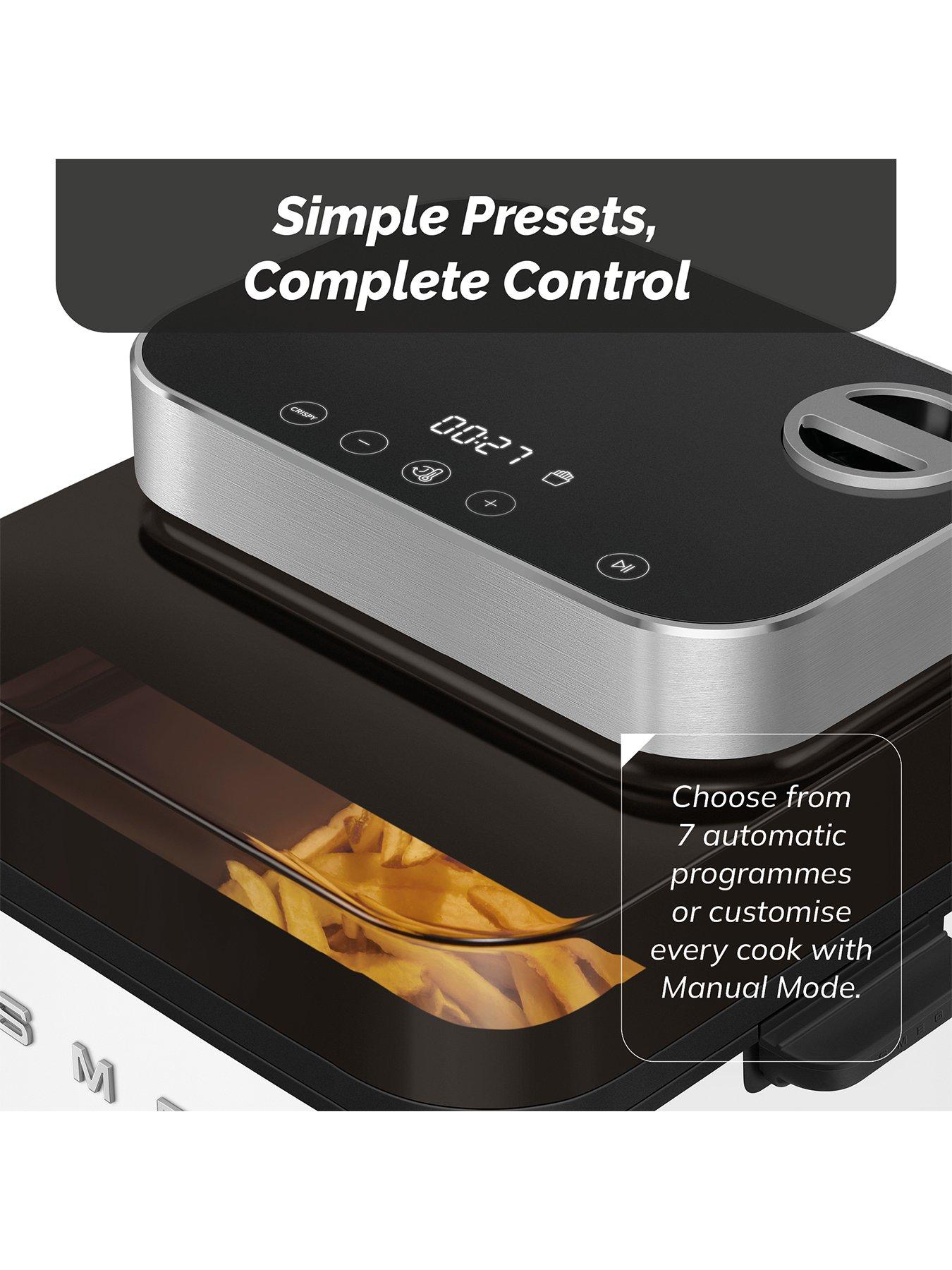 Image 5 of 8 of Smeg Dual Flavour Air Fryer, Space Saving, 7.3L, White