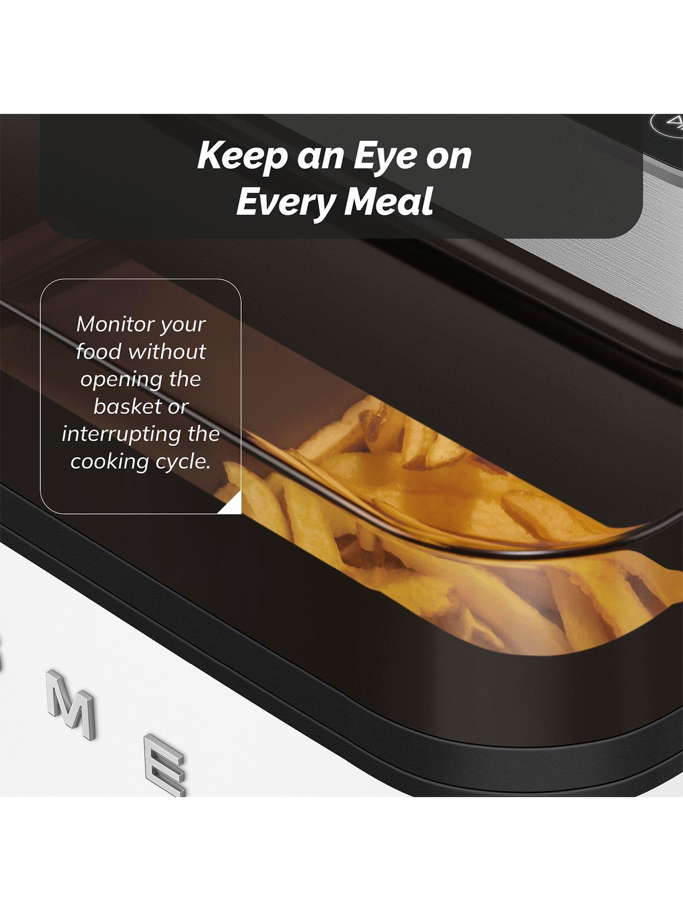 Image 6 of 8 of Smeg Dual Flavour Air Fryer, Space Saving, 7.3L, White