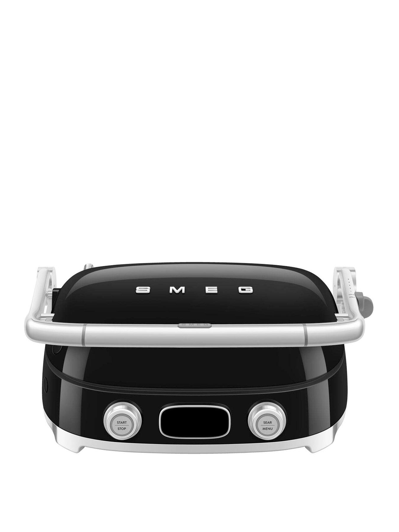 Image 1 of 7 of Smeg All-in-One Multi Grill, Dual Temperature Control, Black