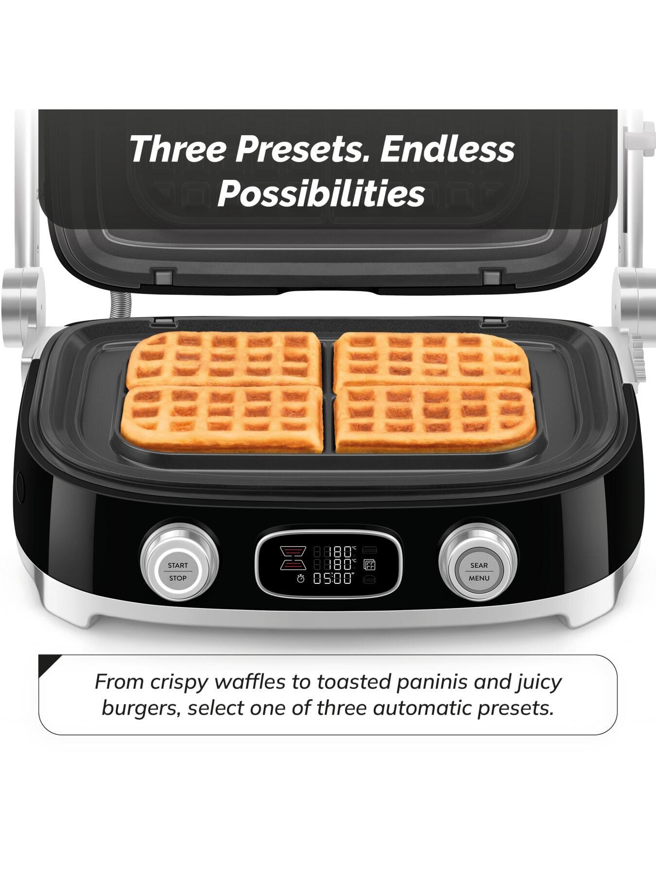 Image 6 of 7 of Smeg All-in-One Multi Grill, Dual Temperature Control, Black