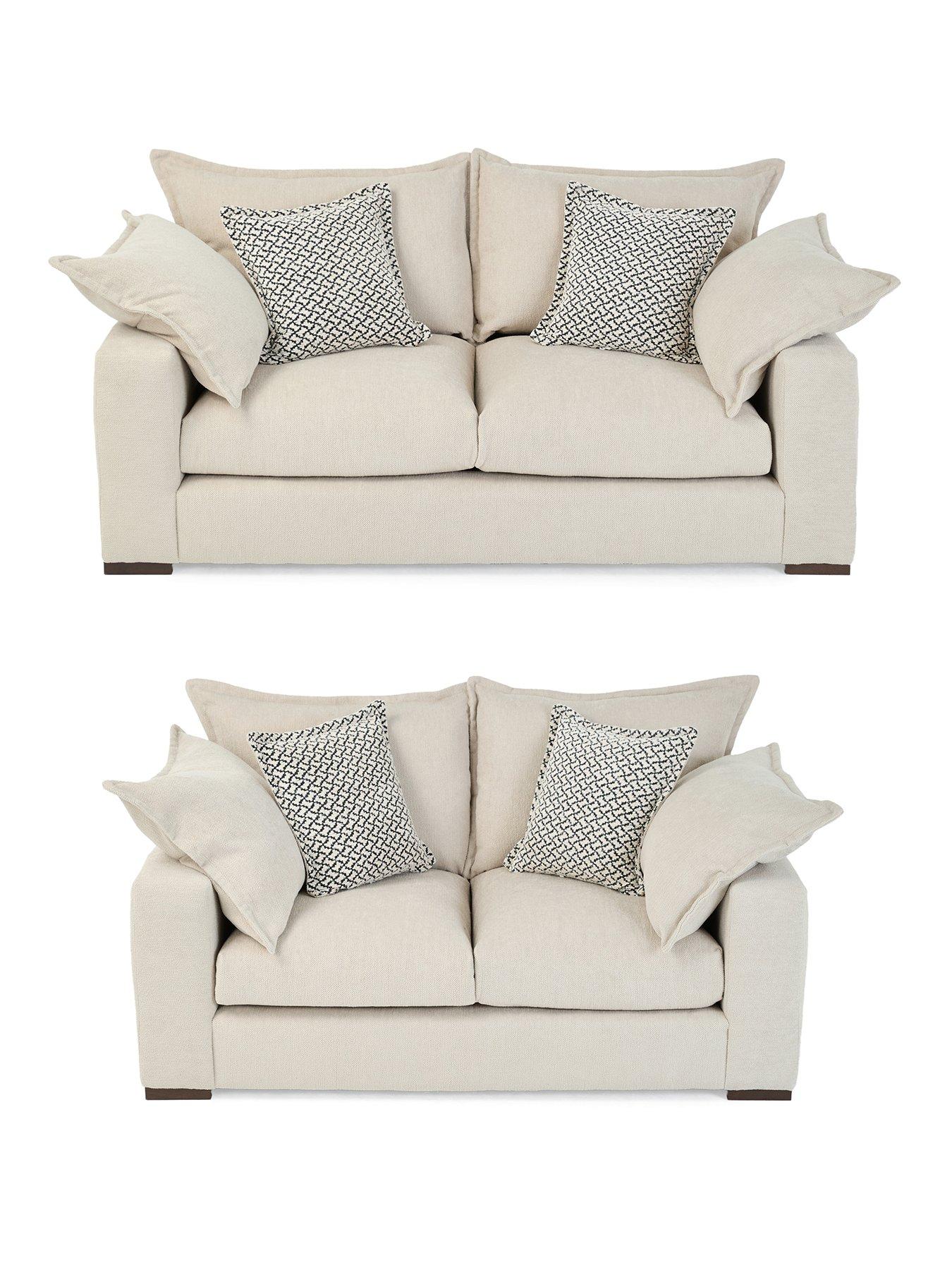 Image 2 of 7 of The Very Collection Laguna 3 Seater + 2 Seater Sofa Set (Buy &amp; SAVE!) - Made to Order in the UK