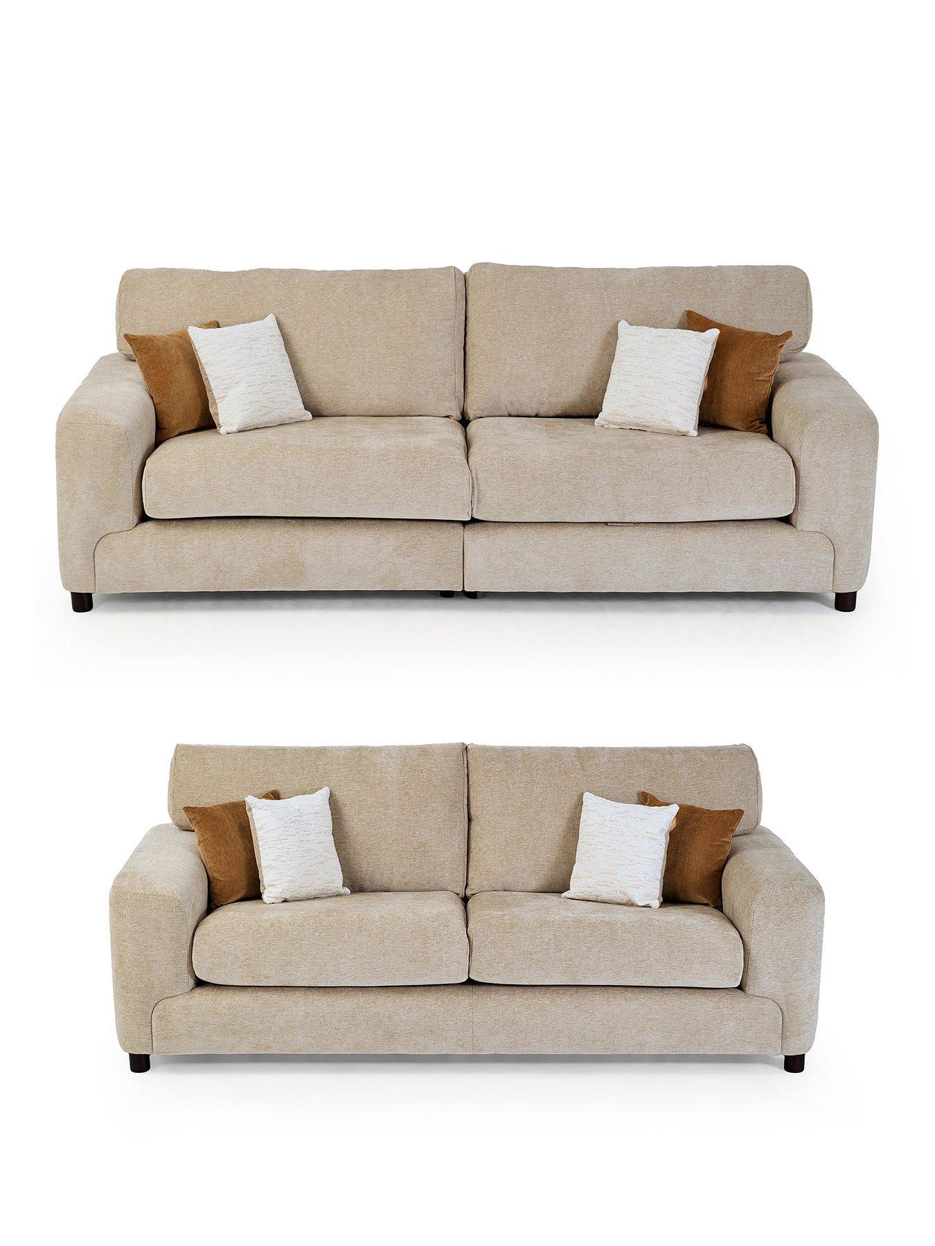 Image 2 of 7 of The Very Collection Ravel 3 Seater + 2 Seater Sofa Set (Buy &amp; SAVE!) - Made to Order in the UK