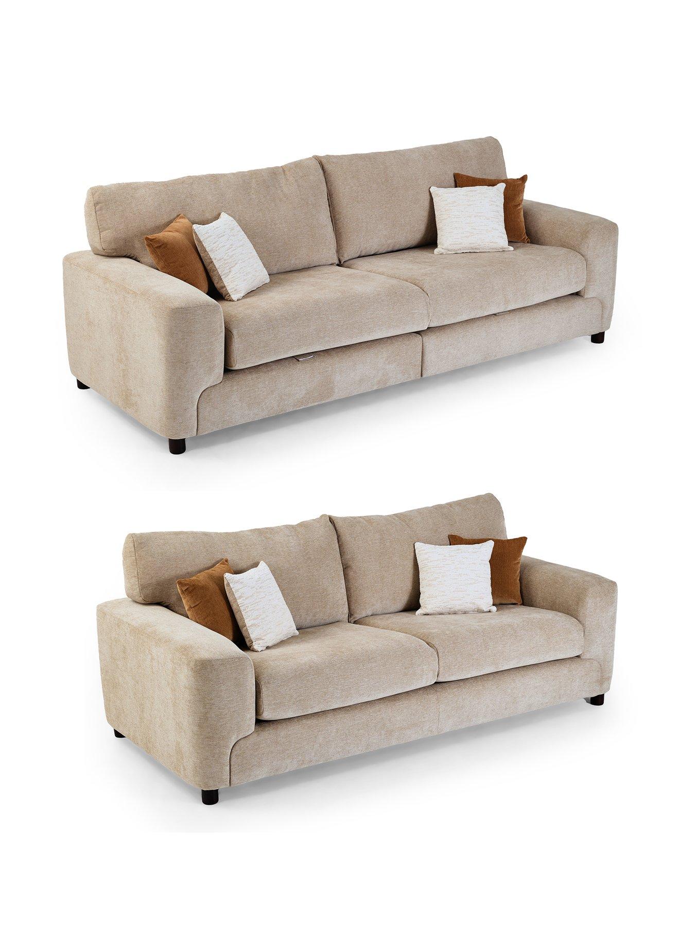 Image 4 of 7 of The Very Collection Ravel 3 Seater + 2 Seater Sofa Set (Buy &amp; SAVE!) - Made to Order in the UK