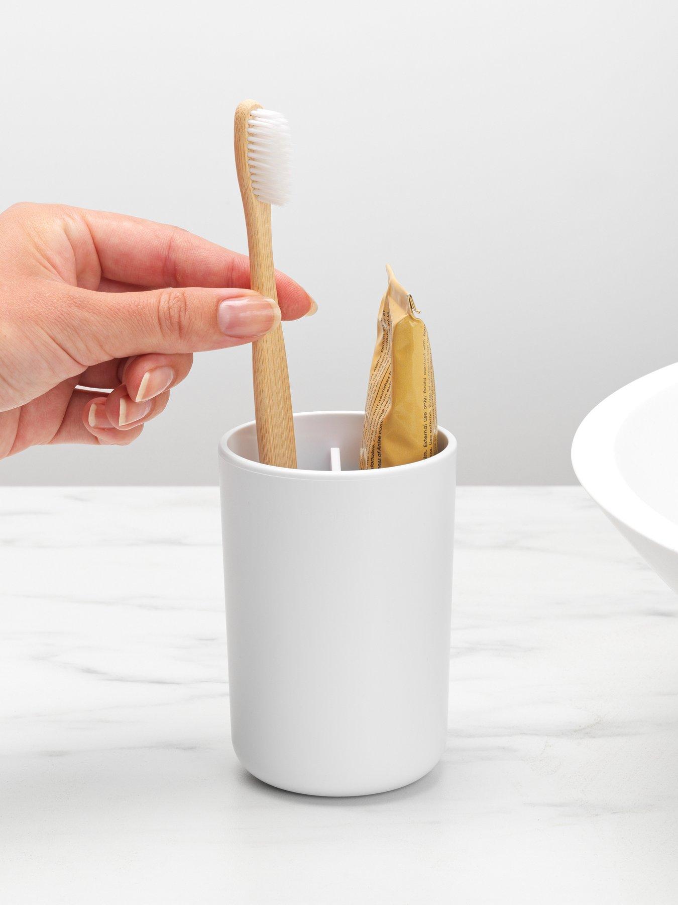 Brabantia 280306 Renew Collection Toothbrush Holder, White - Image 3