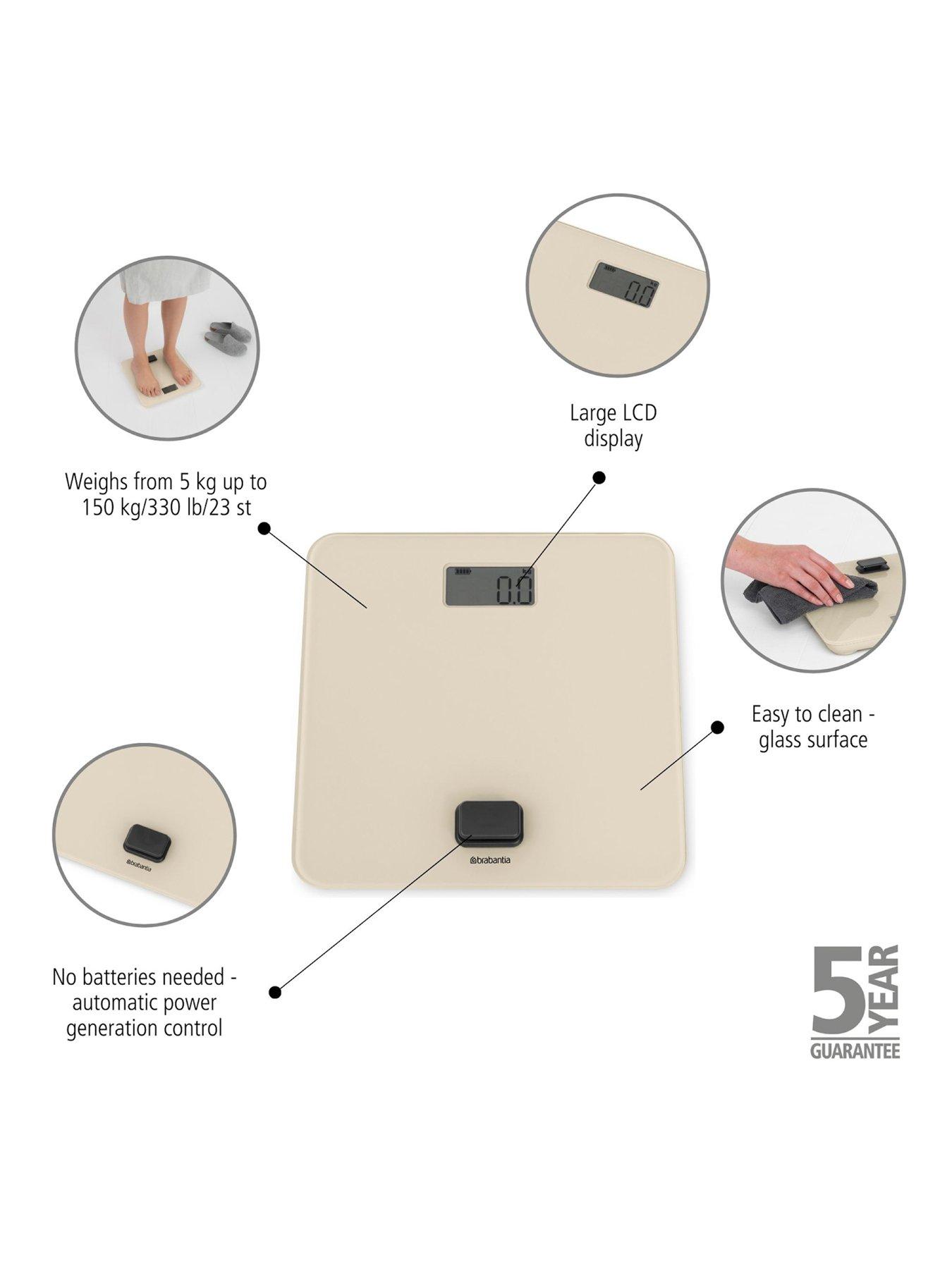 Image 3 of 7 of Brabantia Renew Battery Free Bathroom Scale