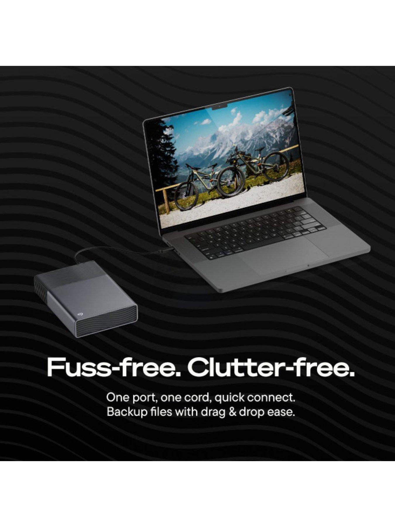 Image 2 of 7 of Seagate One Touch external hard drive 8 TB USB Type-C