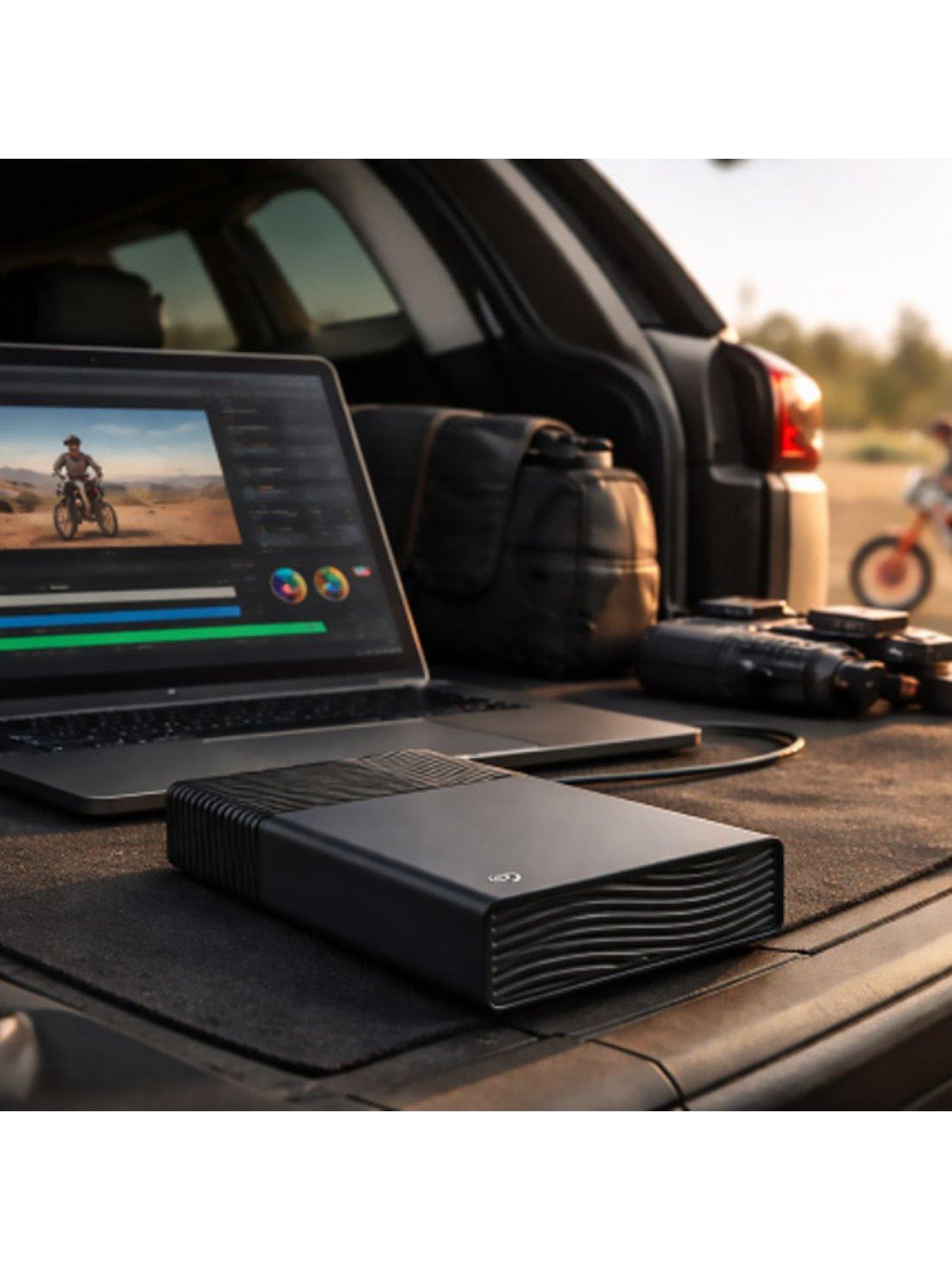 Image 3 of 7 of Seagate One Touch external hard drive 24 TB USB Type-C Grey