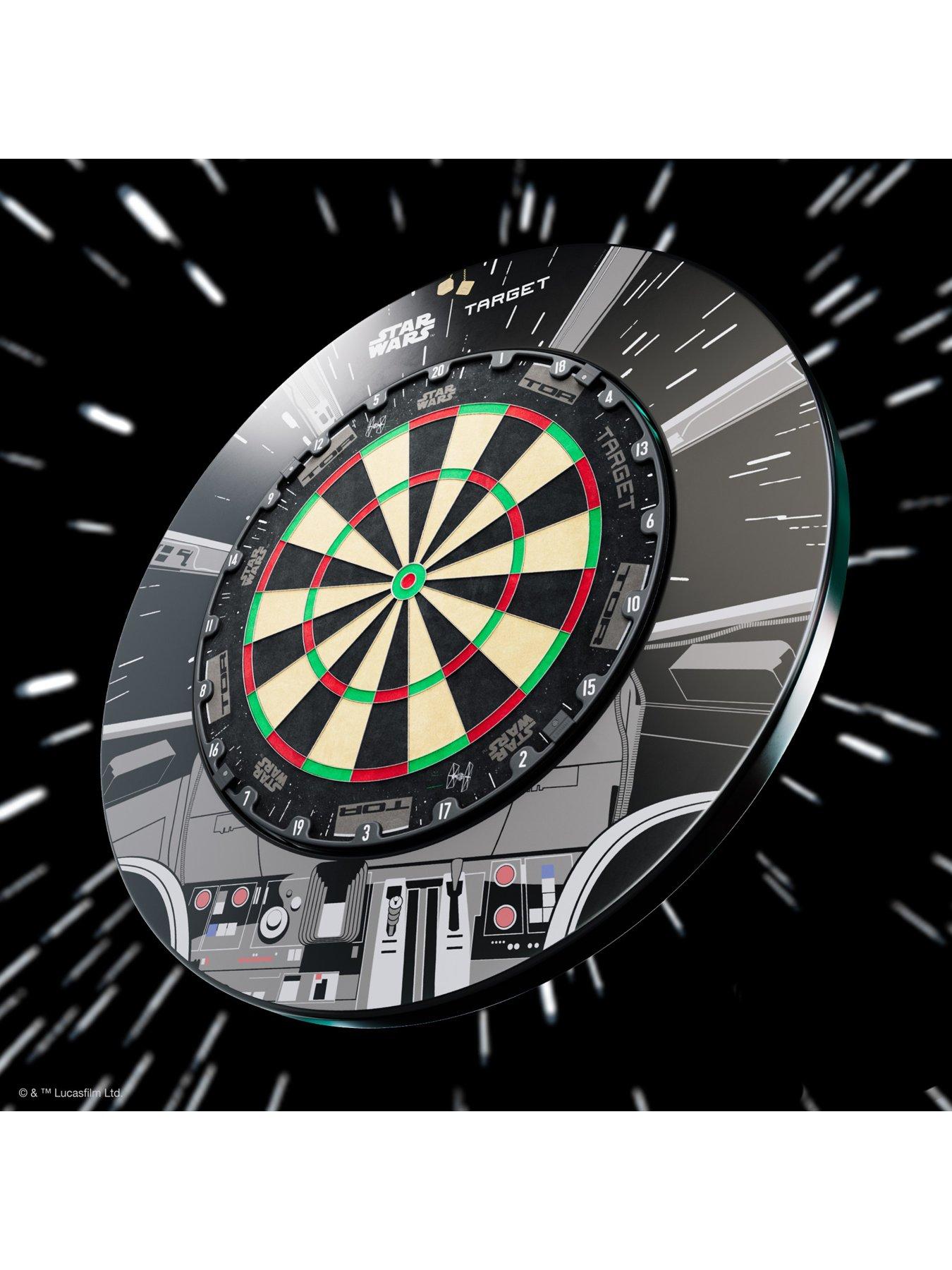 Image 2 of 7 of Target Star Wars Millennium Falcon Dartboard and Surround Bundle