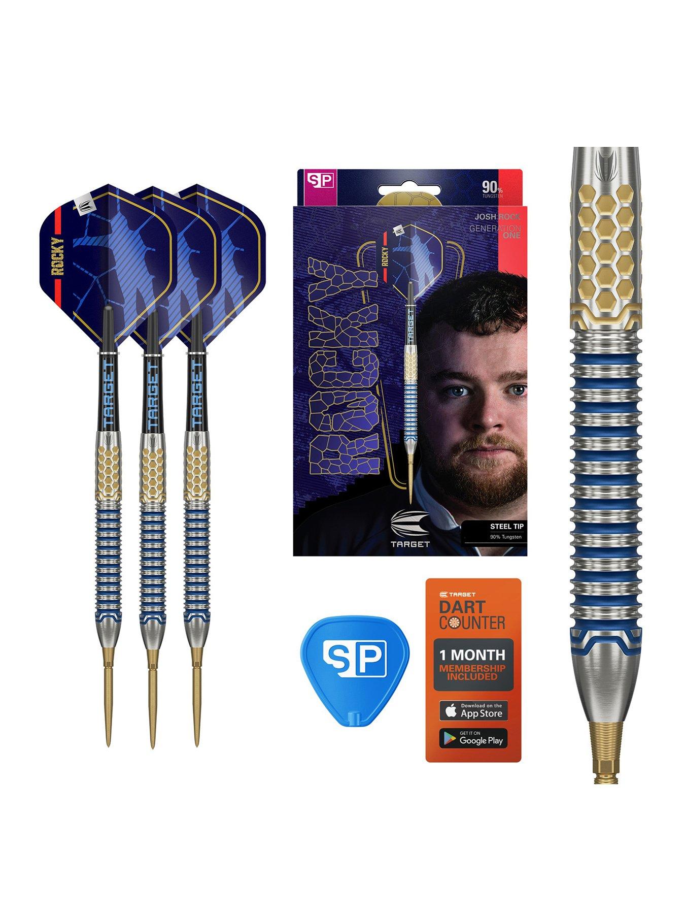 Image 1 of 7 of Target JOSH ROCK G1 23G 90% SP STEEL TIP DARTS 2025