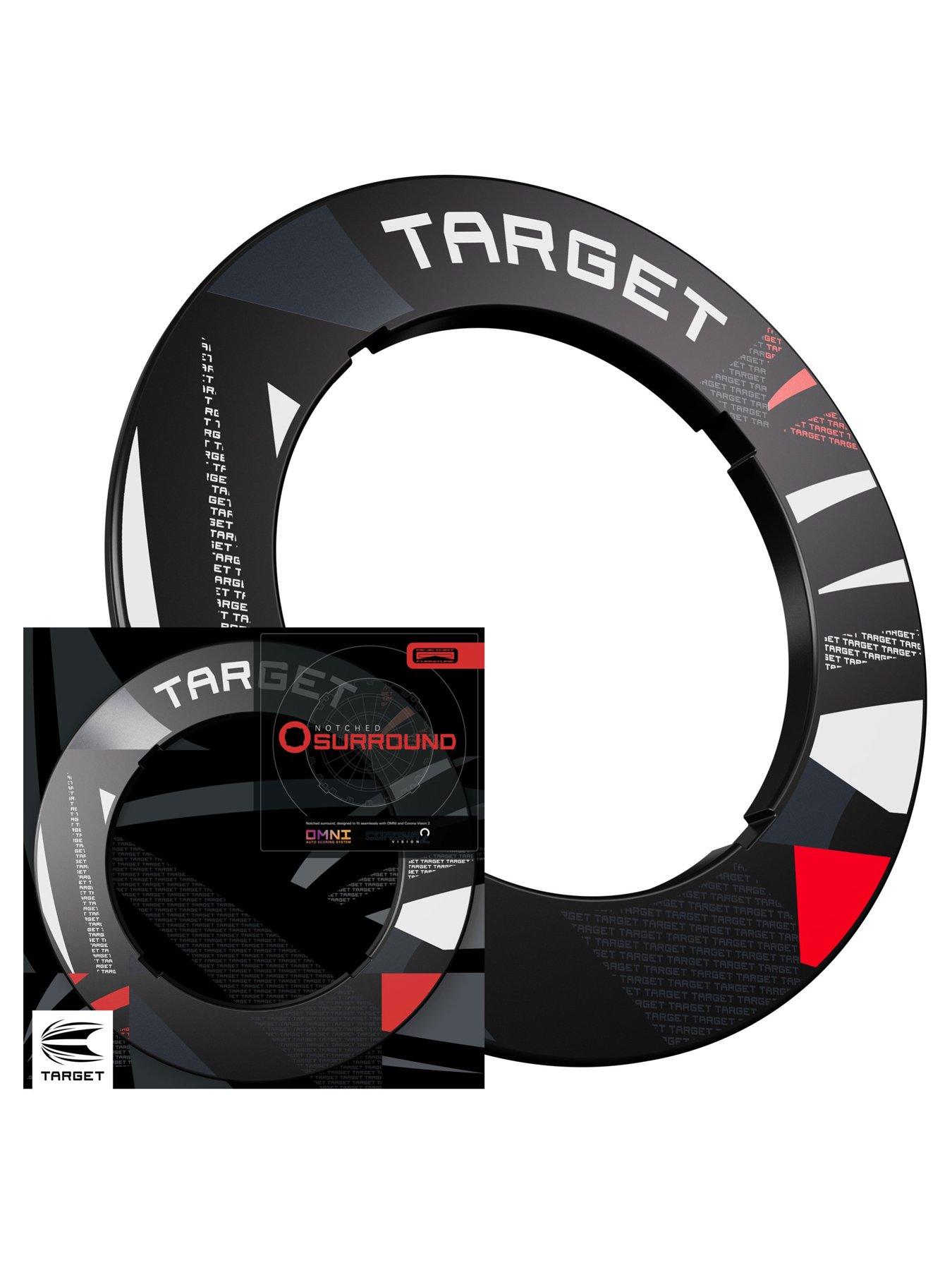 Image 2 of 7 of Target TARGET BLACK PATTERNED NOTCHED SURROUND 2026