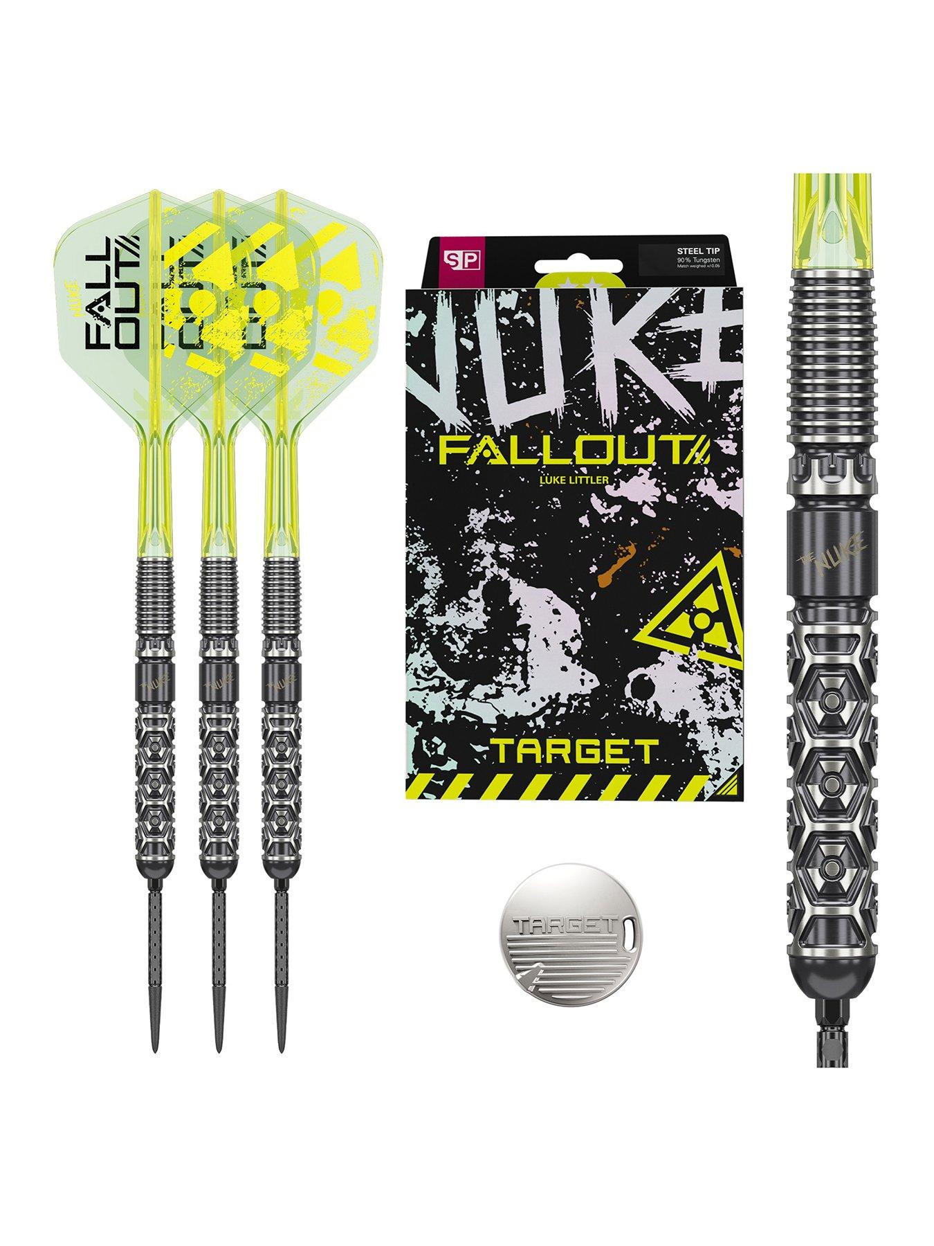 Image 1 of 7 of Target LUKE LITTLER NUKE FALLOUT 90% SP 23G STEEL TIP DARTS 2026