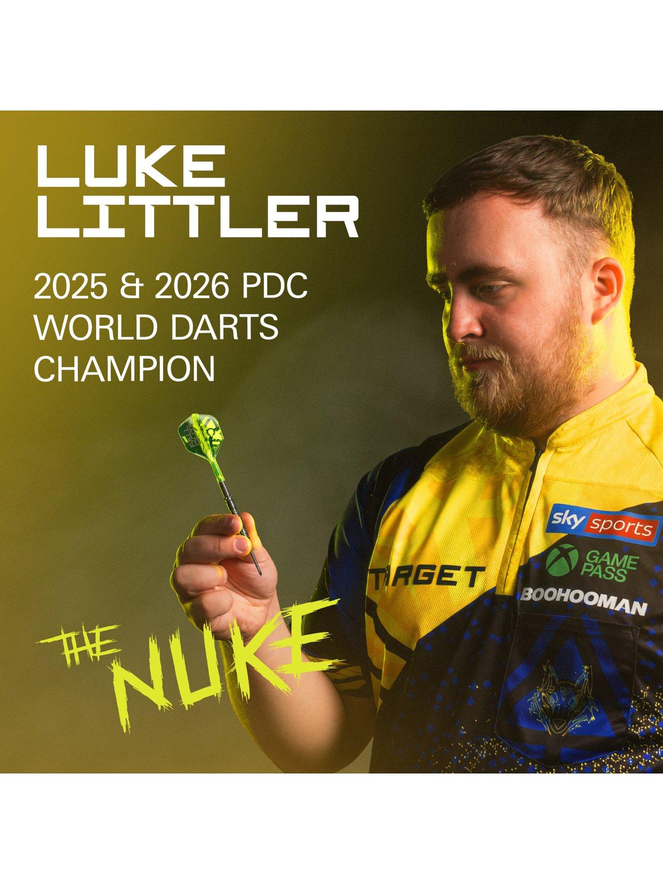 Image 2 of 7 of Target LUKE LITTLER NUKE FALLOUT 90% SP 23G STEEL TIP DARTS 2026