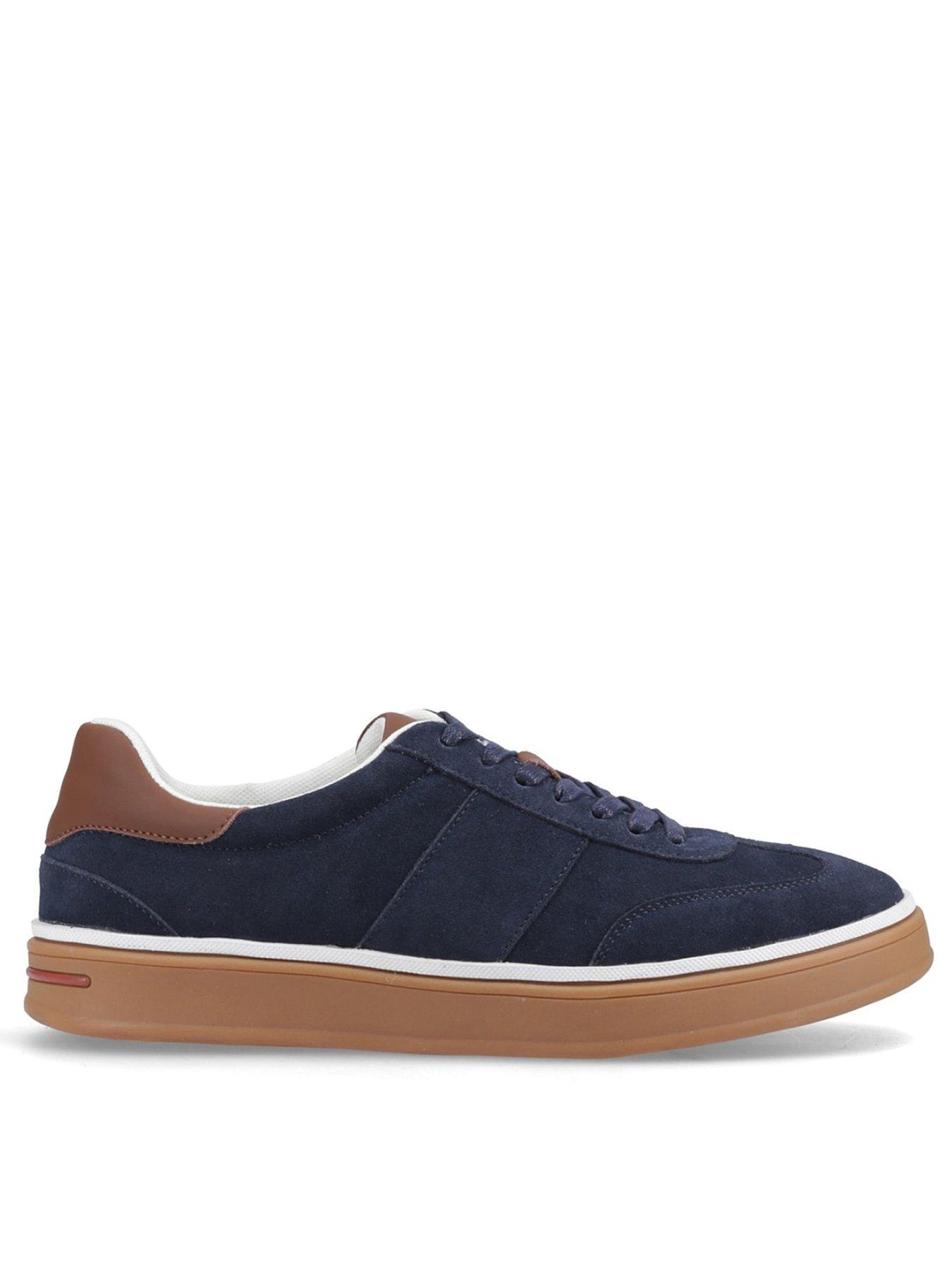 Image 1 of 6 of Hush Puppies Carlos Suede Trainer