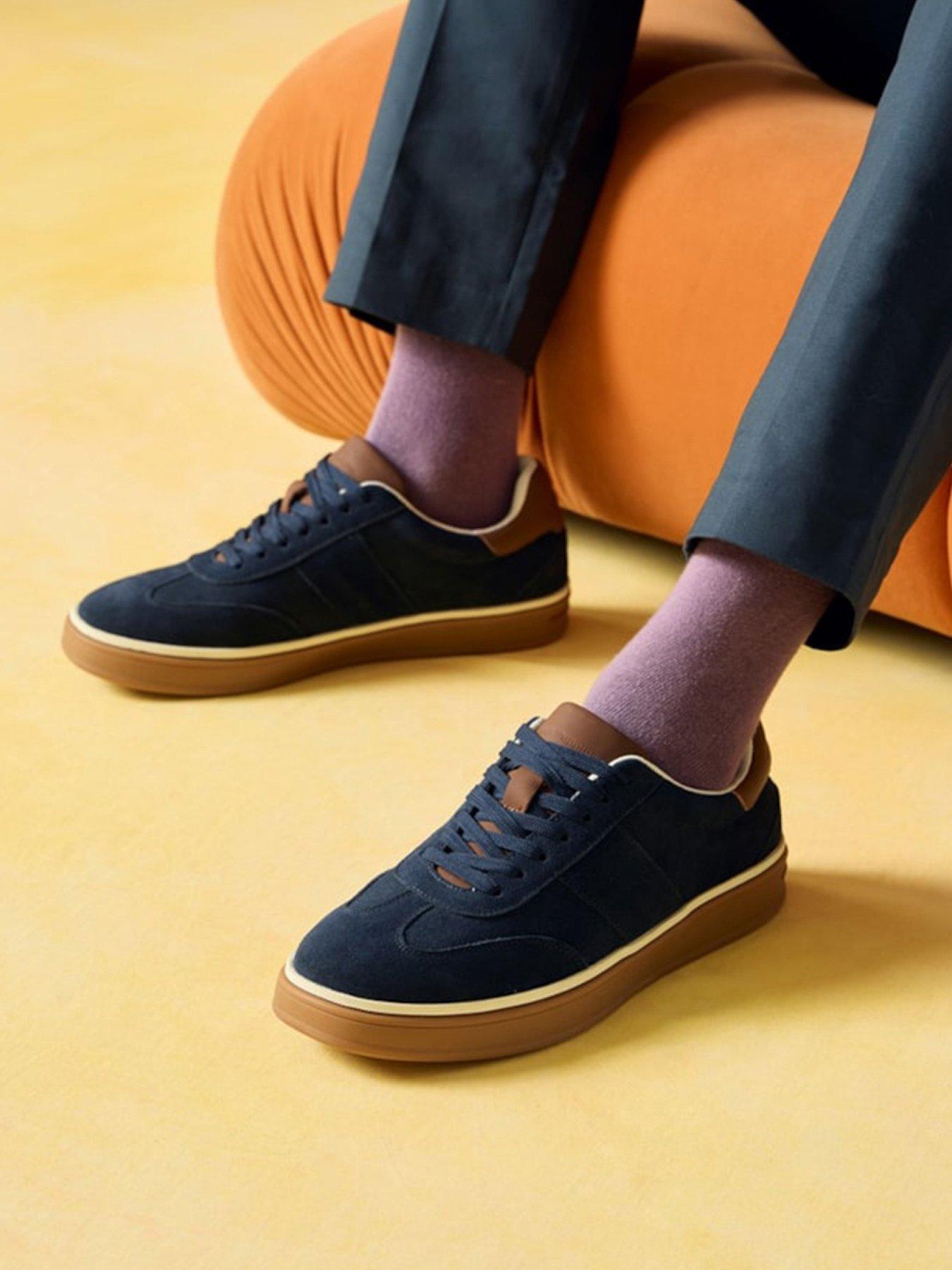 Image 2 of 6 of Hush Puppies Carlos Suede Trainer