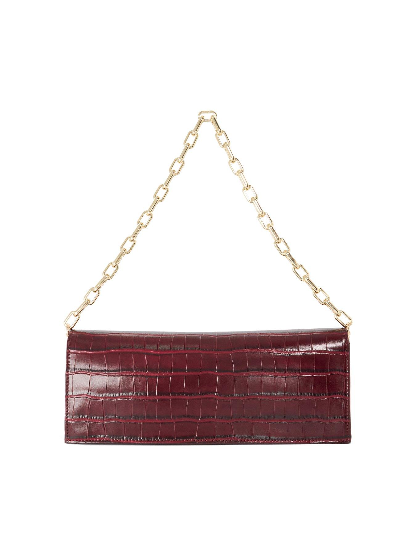 Image 3 of 6 of Dune London Bemuse Bag Matches Burg