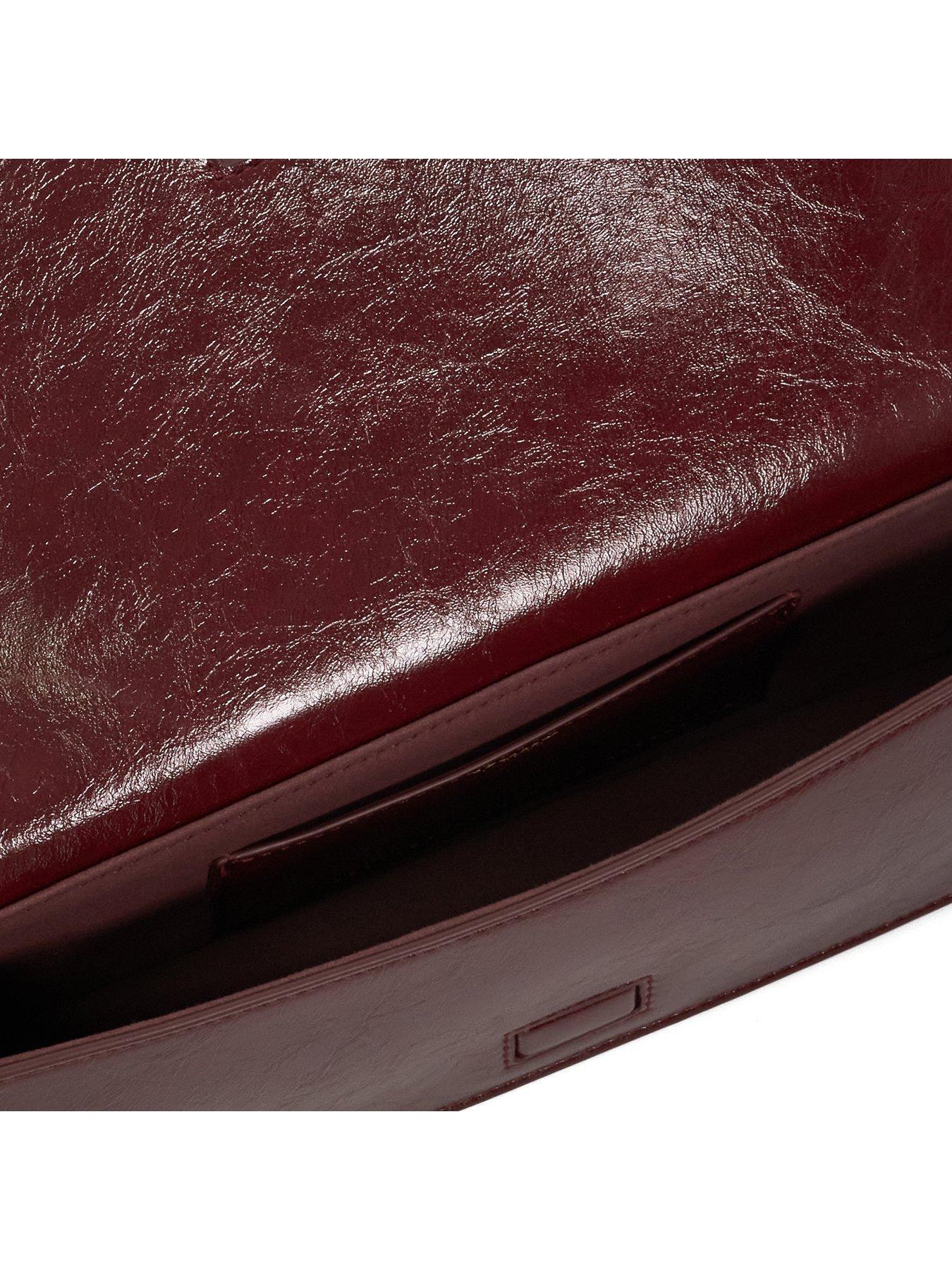 Image 6 of 6 of Dune London Bemuse Bag Matches Burg
