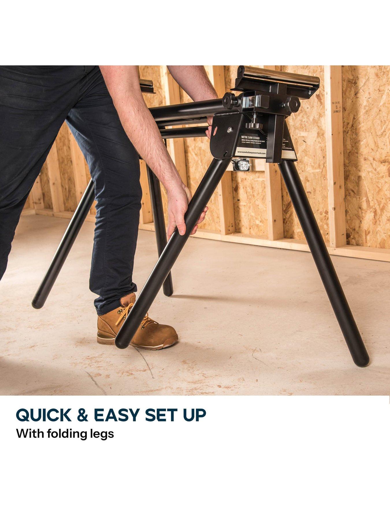 Image 2 of 7 of Evolution R185SMS+ Mitre Stand Bundle