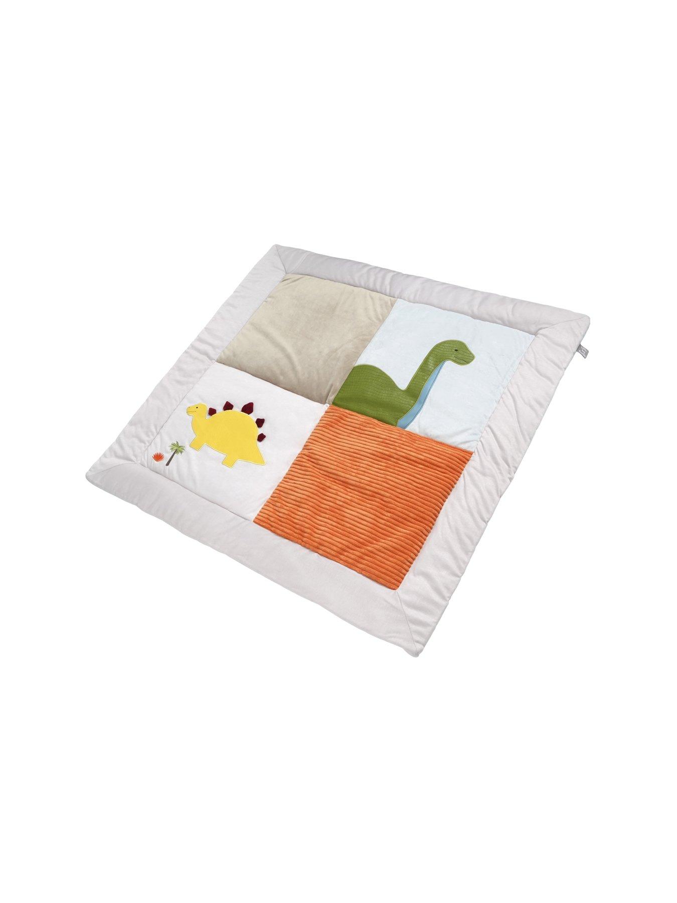 Image 1 of 7 of Little Big Friends Patchwork Playmat - Dino