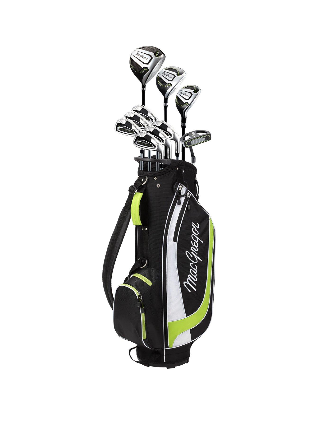 Macgregor CG4000 Mens Steel 6-SW Cart Bag Golf Package Set, Black, Men - Image 3