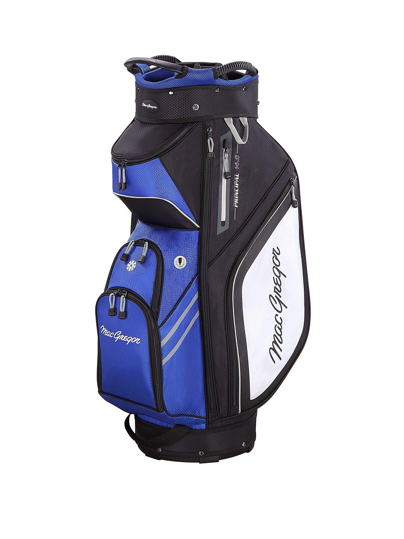 Gold Gear Direct - MacGregor Principal 10" 14 Way Golf Cart Bag - Black/Blue - Image 4