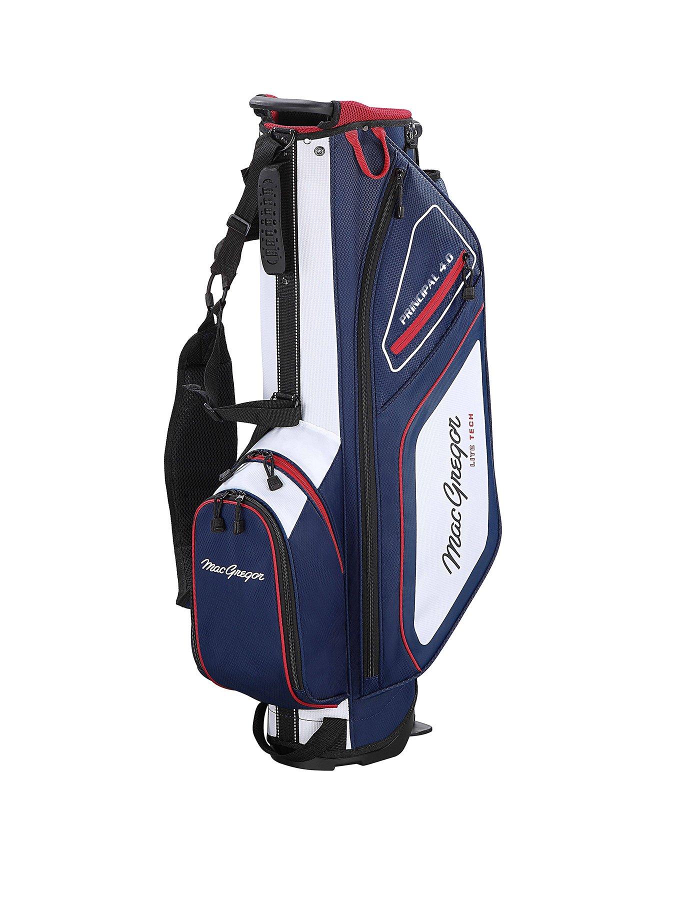Macgregor Principal 7" Stand Bag - Navy/Red - Image 5