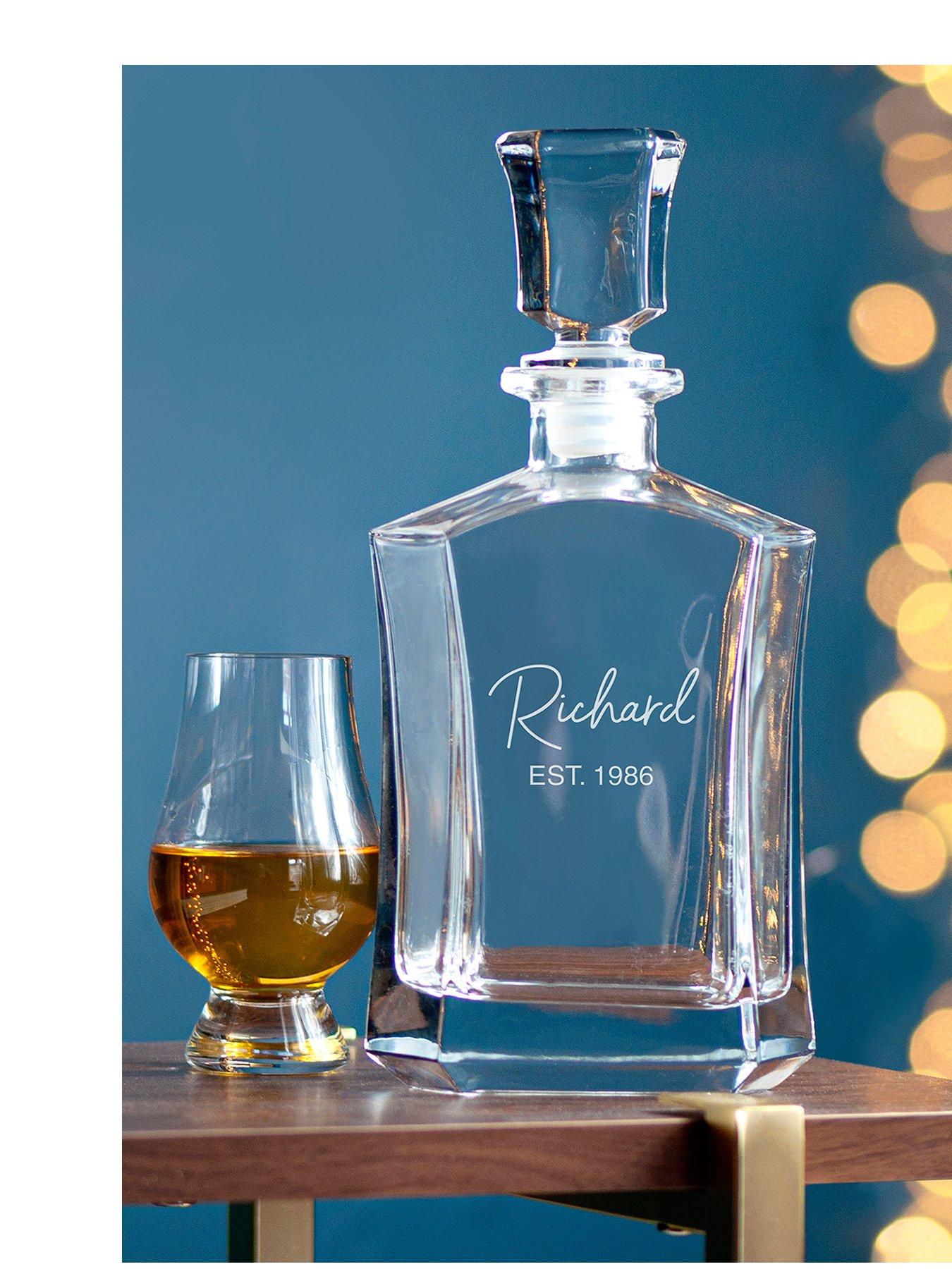 Image 1 of 5 of Treat Republic Personalised Signature 750ml Hexagonal Decanter